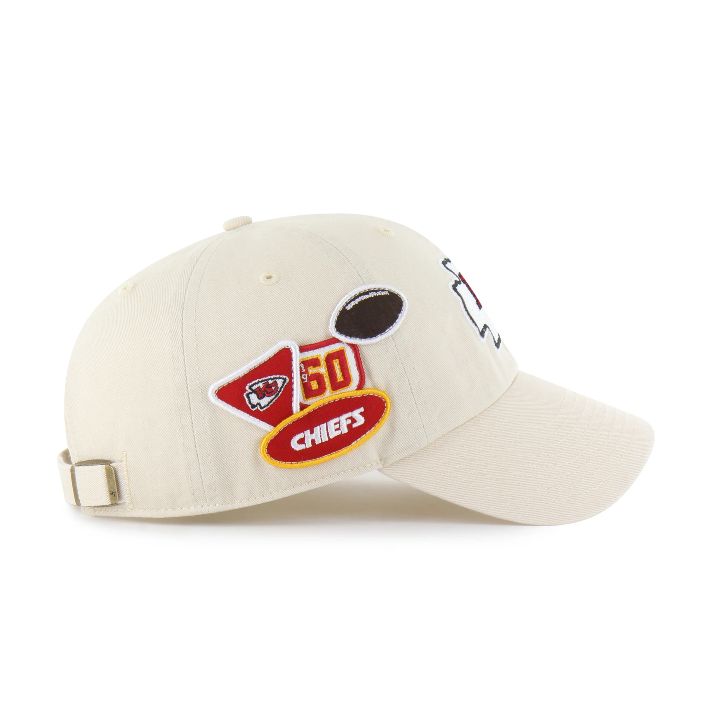 KANSAS CITY CHIEFS BADGES '47 CLEAN UP - Image 4