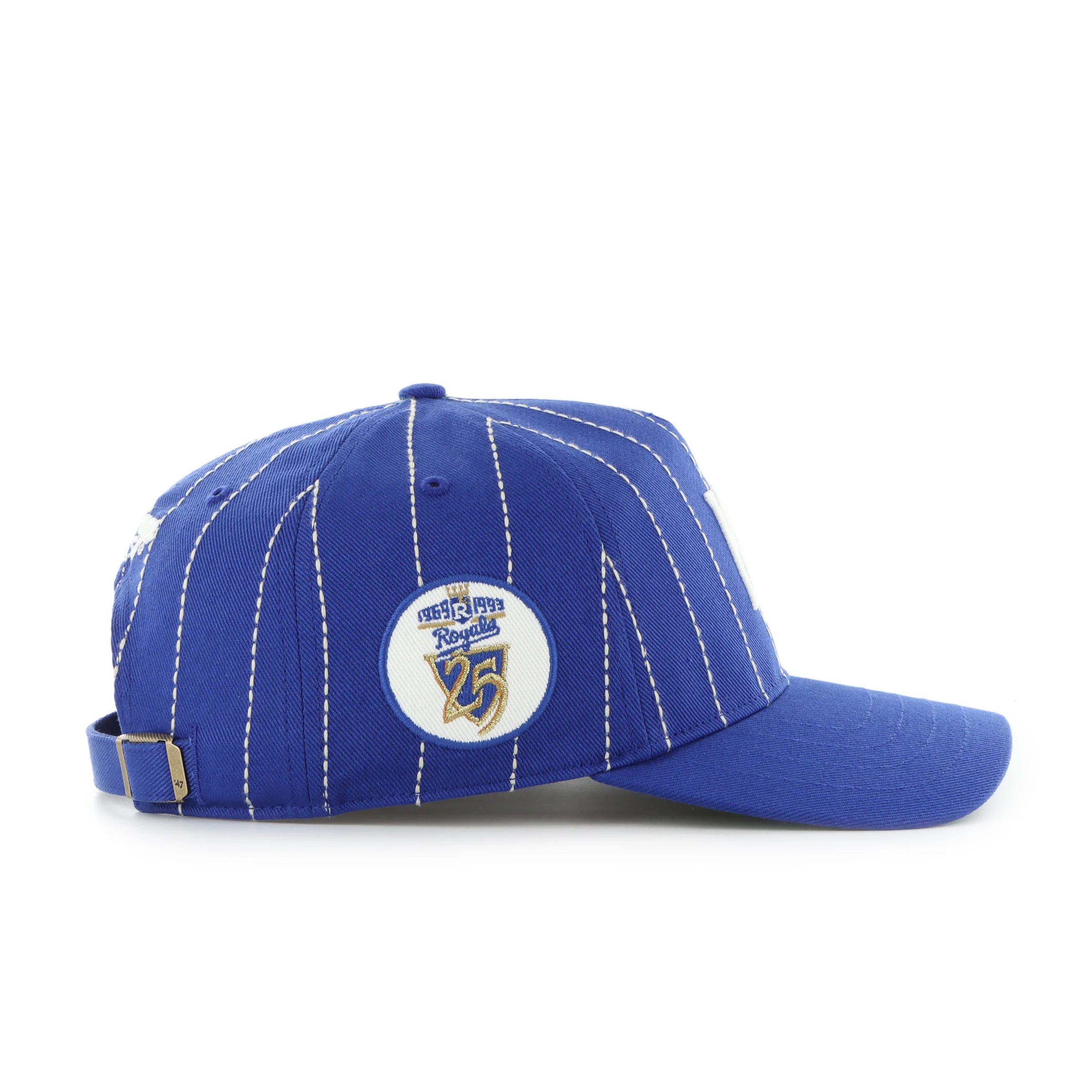 KANSAS CITY ROYALS COOPERSTOWN RAWLINGS PINSTRIPE '47 HITCH - Image 3