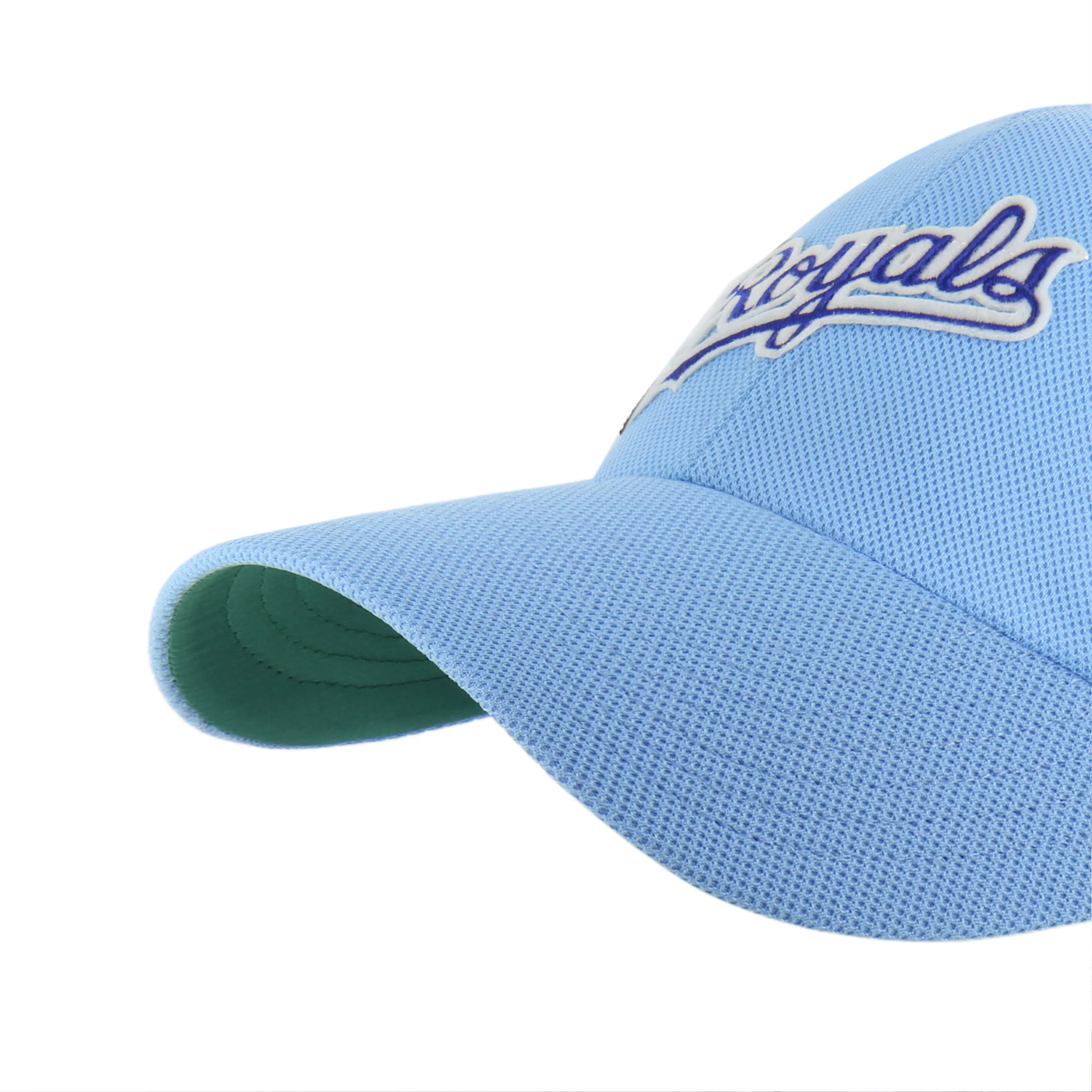 KANSAS CITY ROYALS COOPERSTOWN GRANDSTAND PIQUE SCRIPT '47 CLEAN UP - Image 4