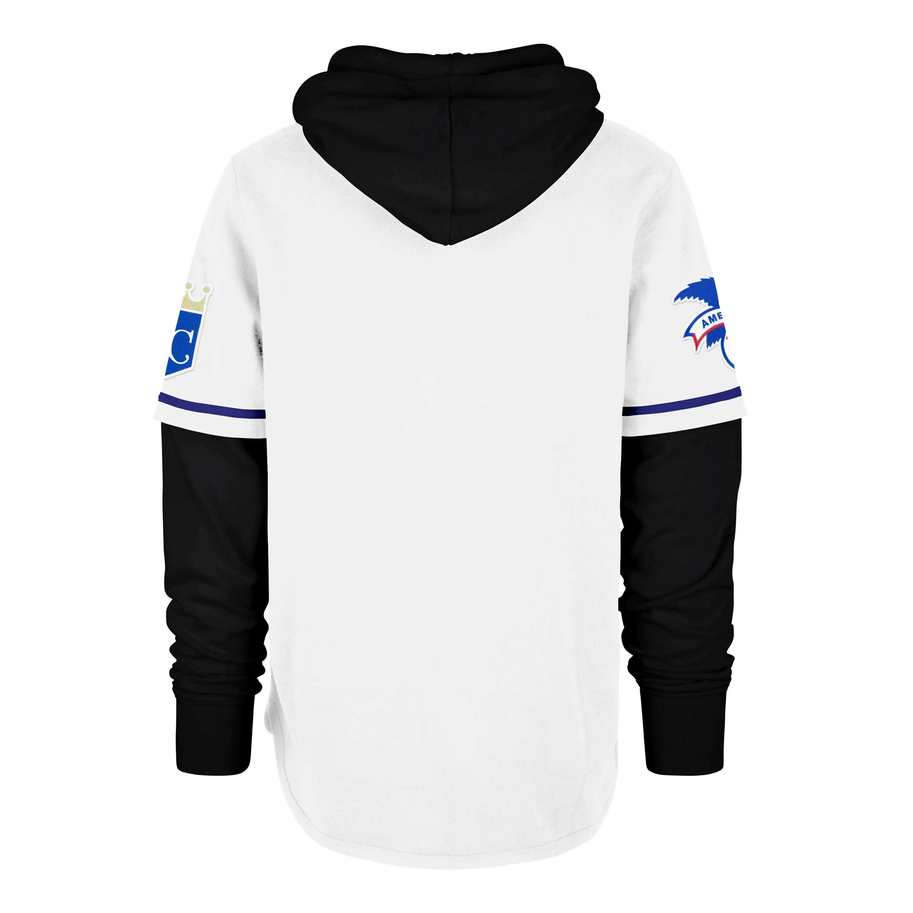 KANSAS CITY ROYALS COOPERSTOWN TRIFECTA '47 SHORTSTOP HOOD PULLOVER - Image 2