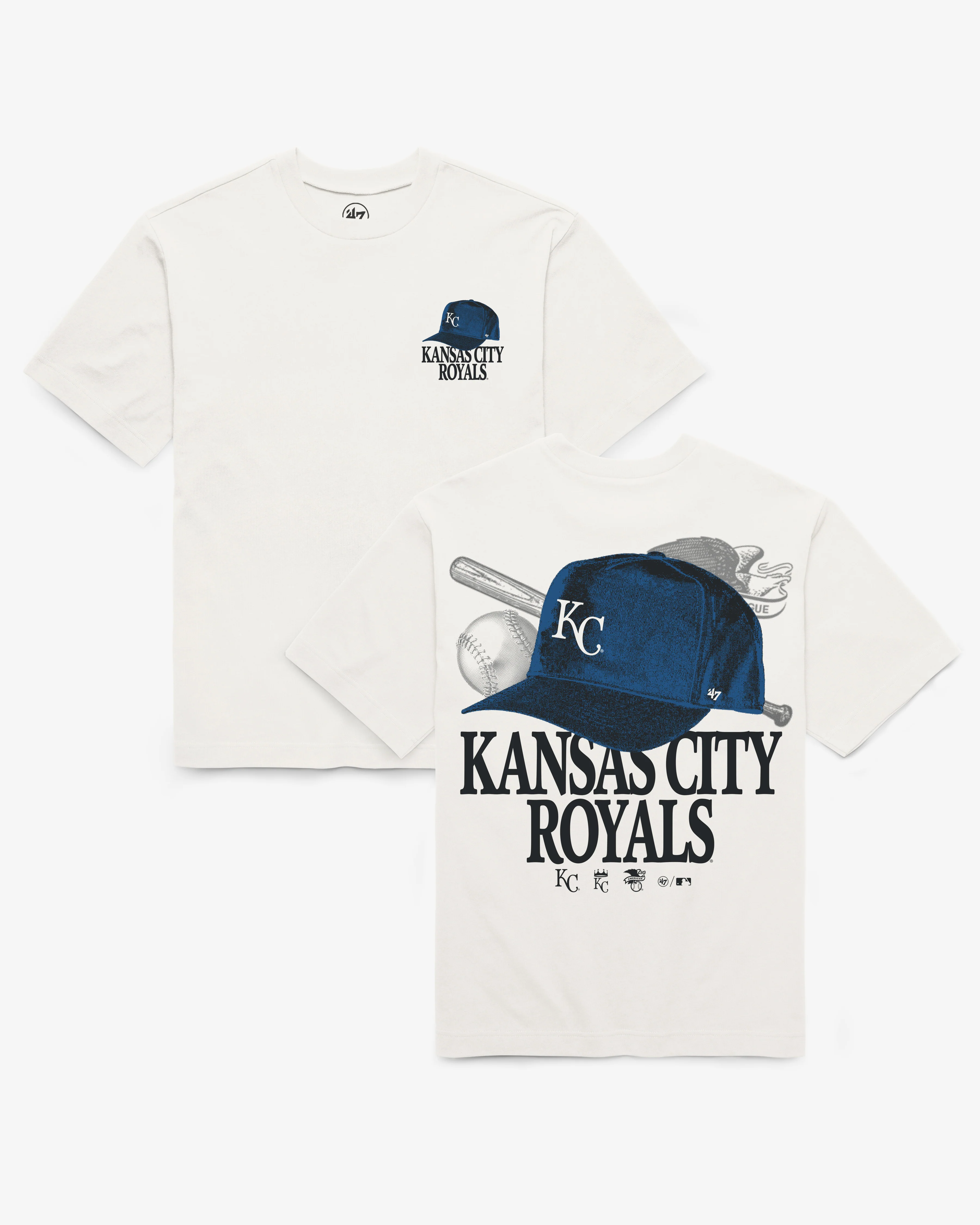 KANSAS CITY ROYALS IN THE PAPER '47 FOUNDATION TEE