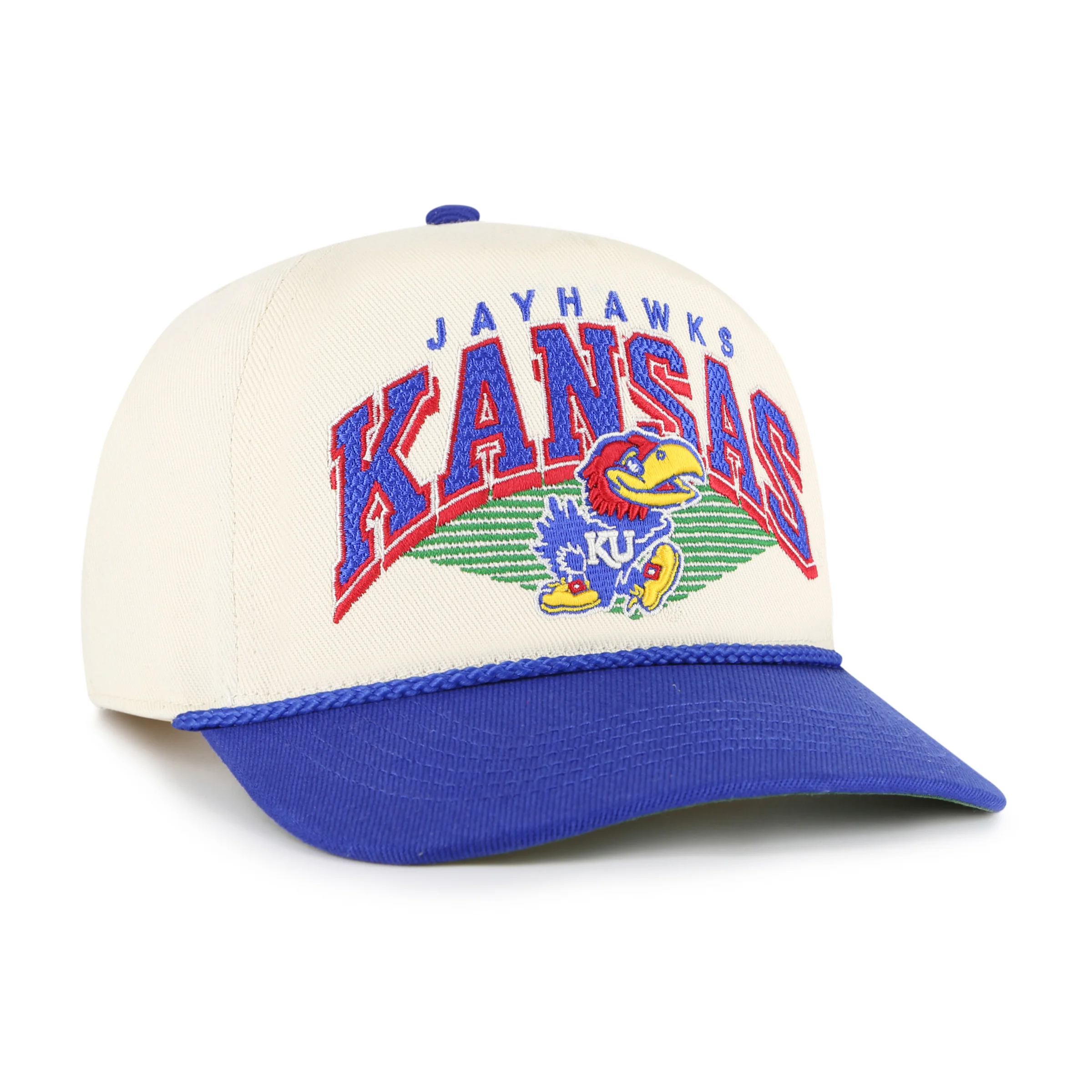 KANSAS JAYHAWKS POMONA TWO TONE ROPE '47 HITCH - Image 3
