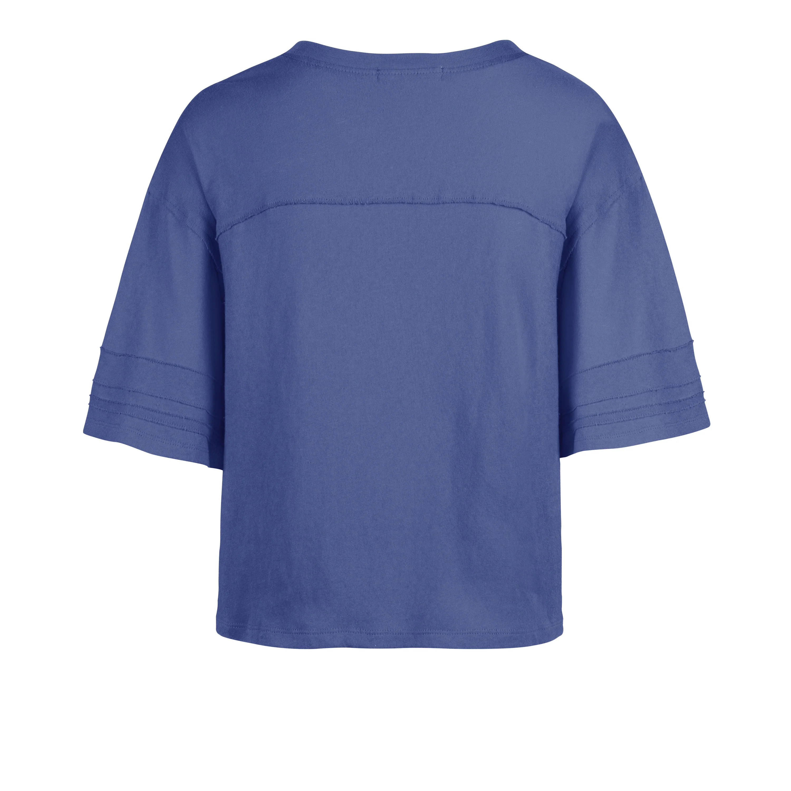KANSAS JAYHAWKS VINTAGE HALF MOON '47 STEVIE CROP TEE WOMENS - Image 2