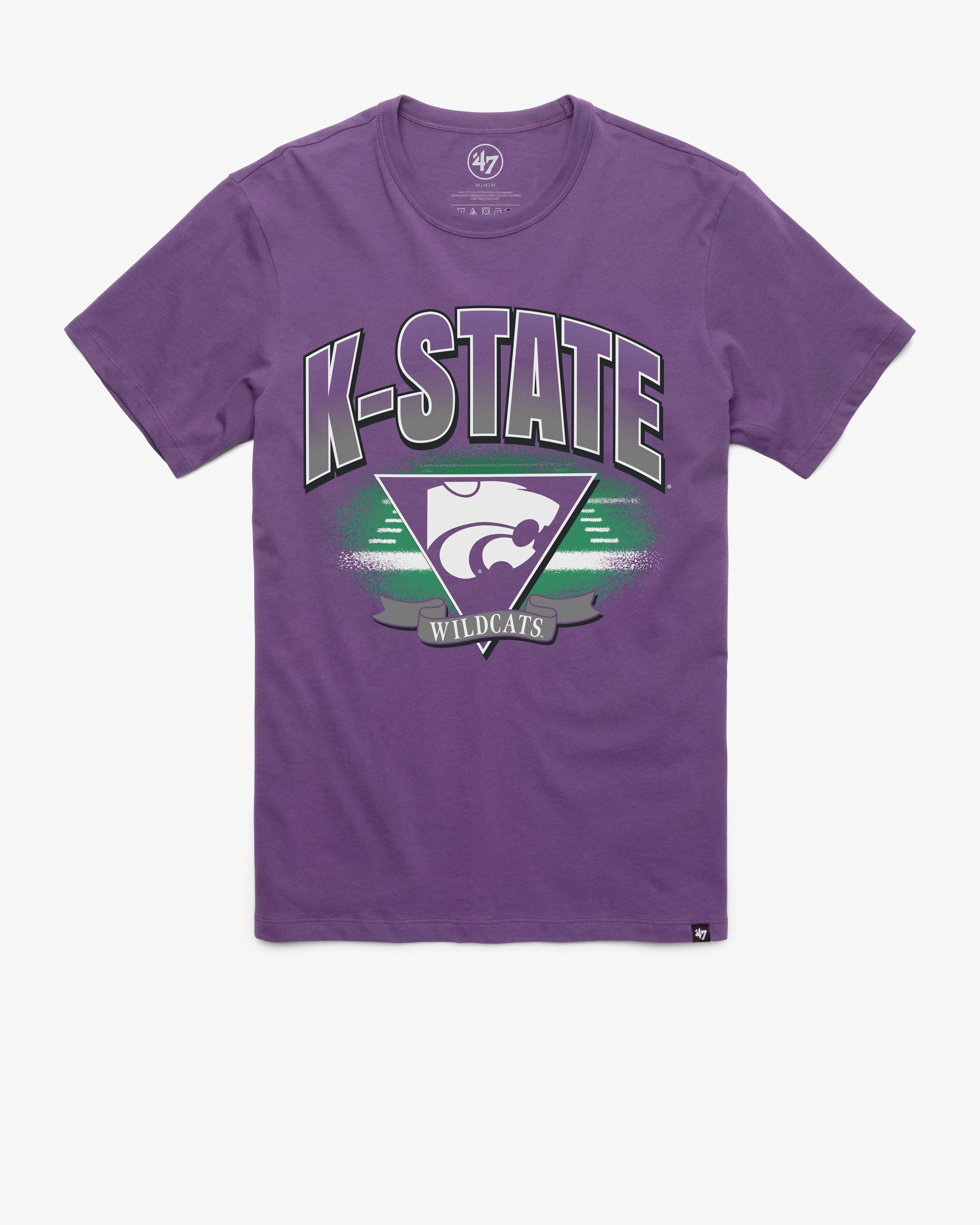 KANSAS STATE WILDCATS ARENA FADE FRANKLIN TEE MEN