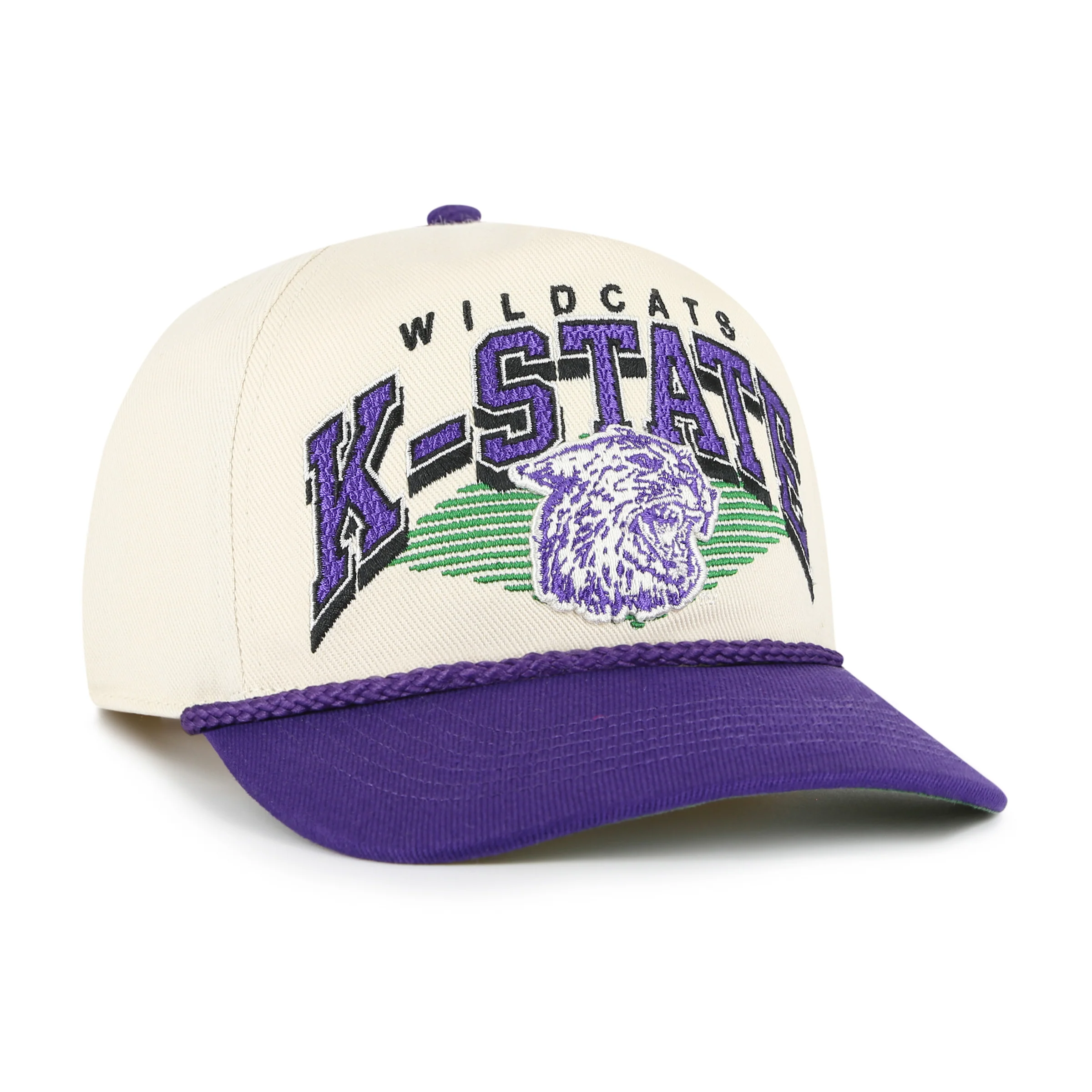 KANSAS STATE WILDCATS VINTAGE POMONA TWO TONE ROPE '47 HITCH - Image 3
