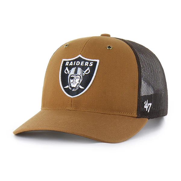 LAS VEGAS RAIDERS CARHARTT '47 TRUCKER RF  RELAXED FIT