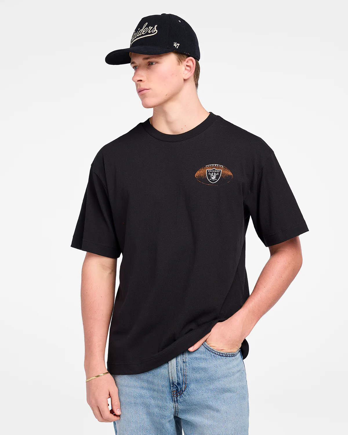 LAS VEGAS RAIDERS GAME ON '47 FOUNDATION TEE