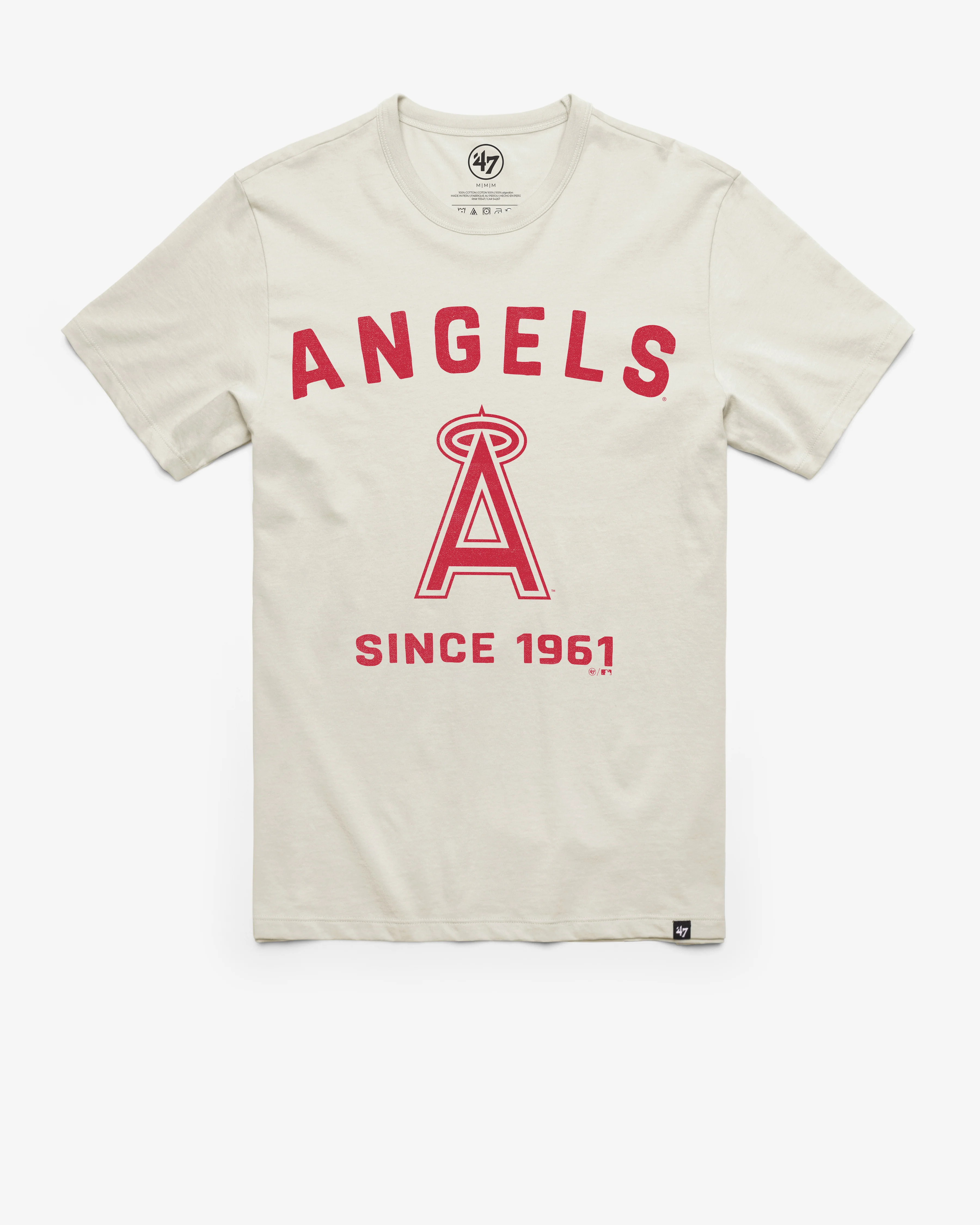 LOS ANGELES ANGELS COOPERSTOWN DUSTER '47 FRANKLIN TEE
