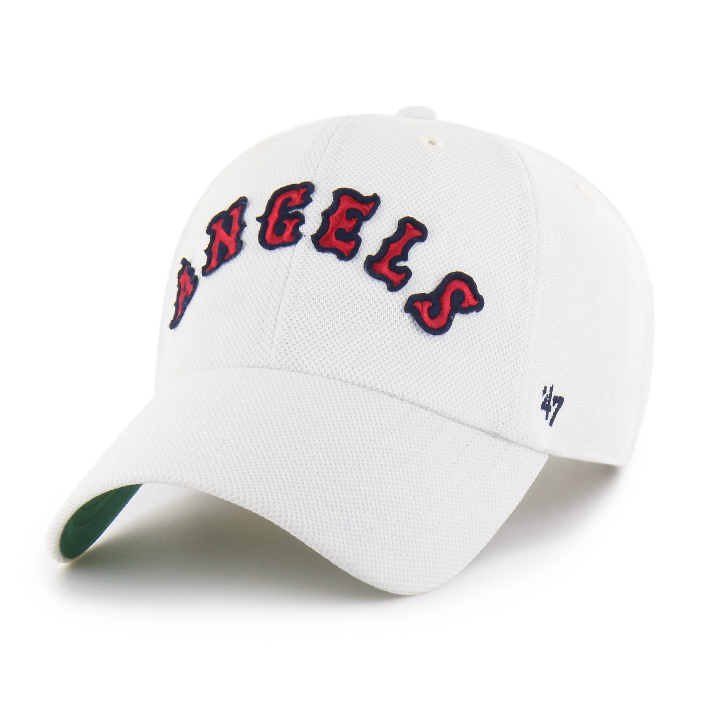 LOS ANGELES ANGELS COOPERSTOWN GRANDSTAND PIQUE SCRIPT '47 CLEAN UP