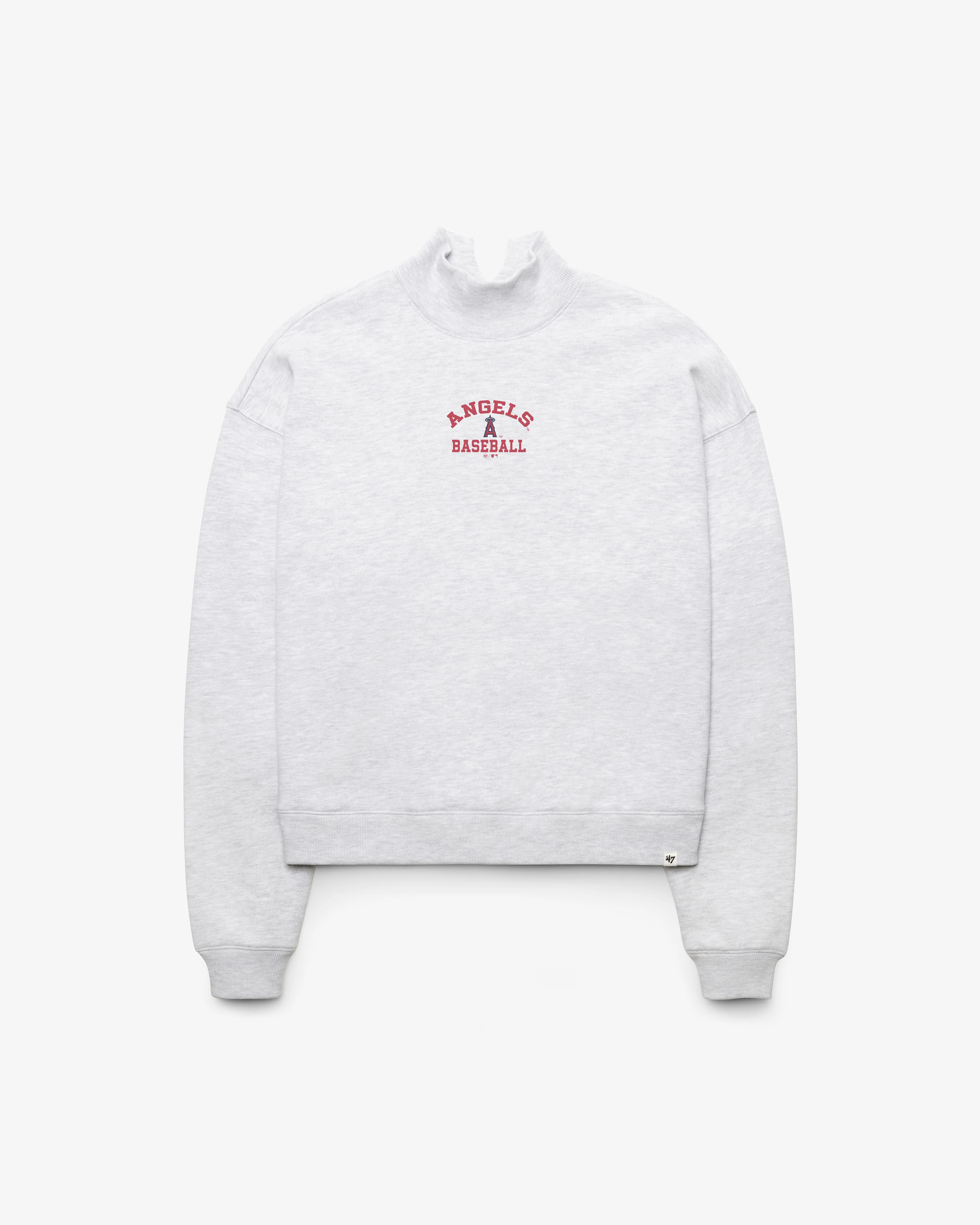 LOS ANGELES ANGELS SPIRITED '47 MOCK NECK PULLOVER WOMENS