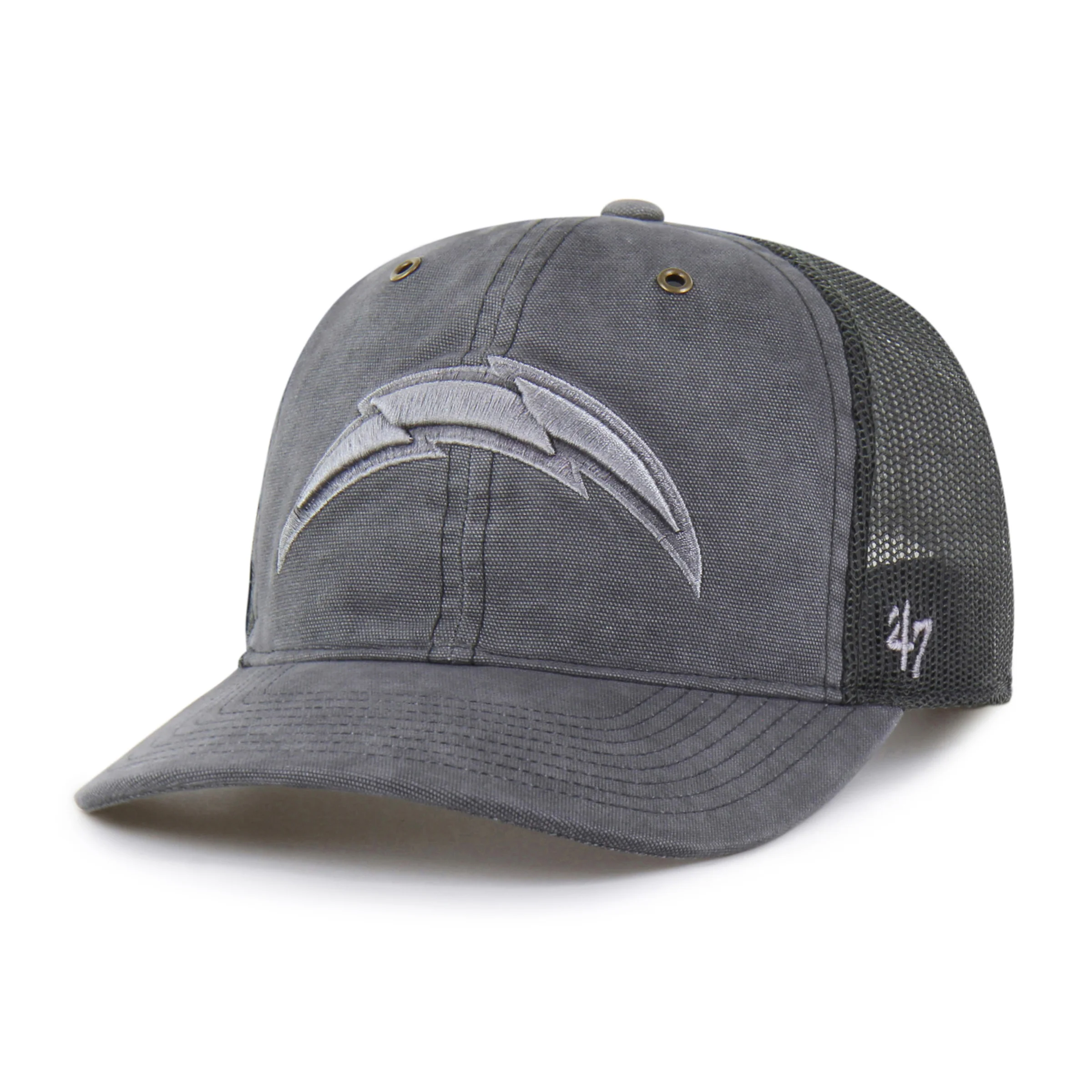 LOS ANGELES CHARGERS CARHARTT DYED '47 TRUCKER RF RELAXED FIT - Image 4