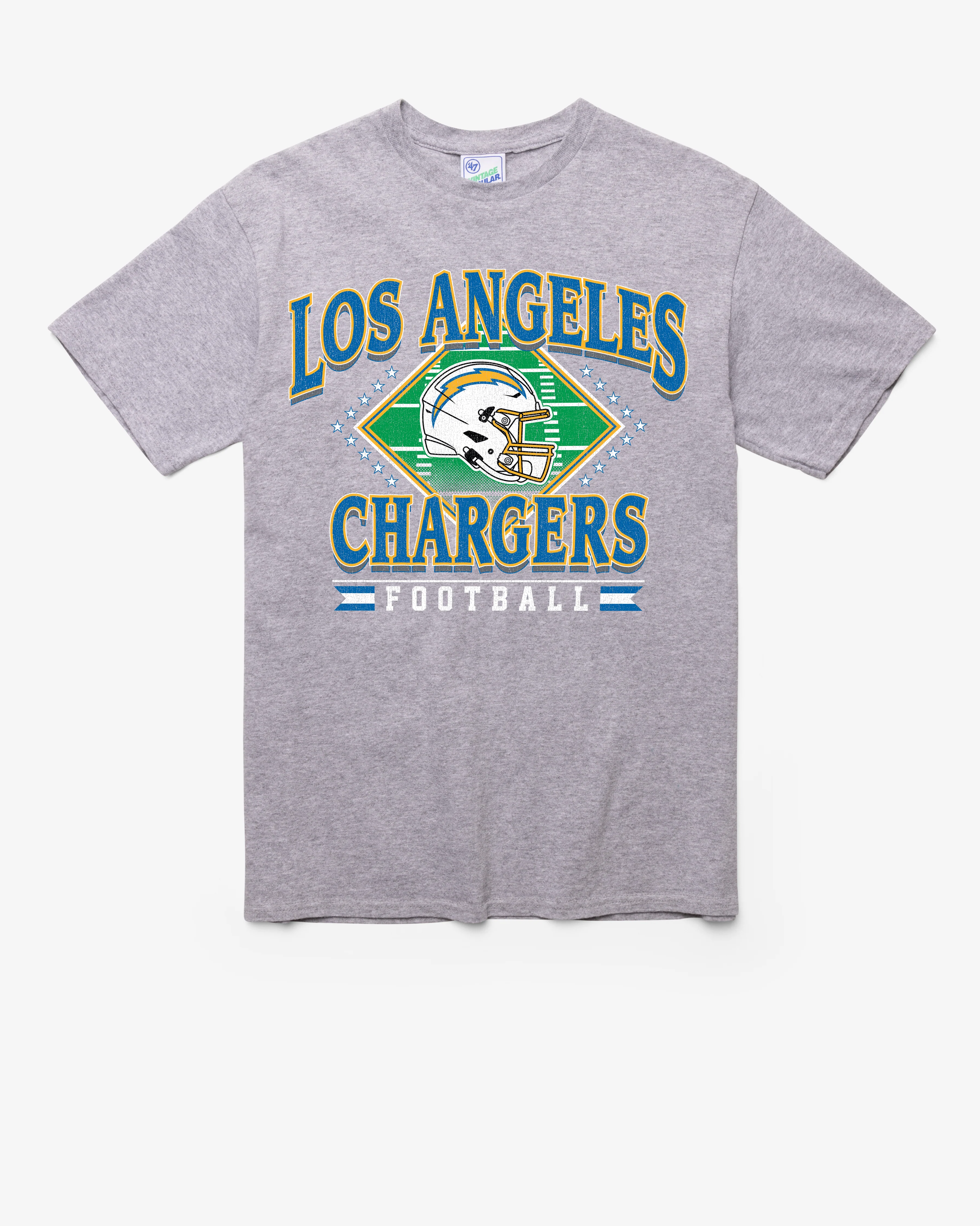LOS ANGELES CHARGERS FIELD PASS VINTAGE '47 TUBULAR TEE