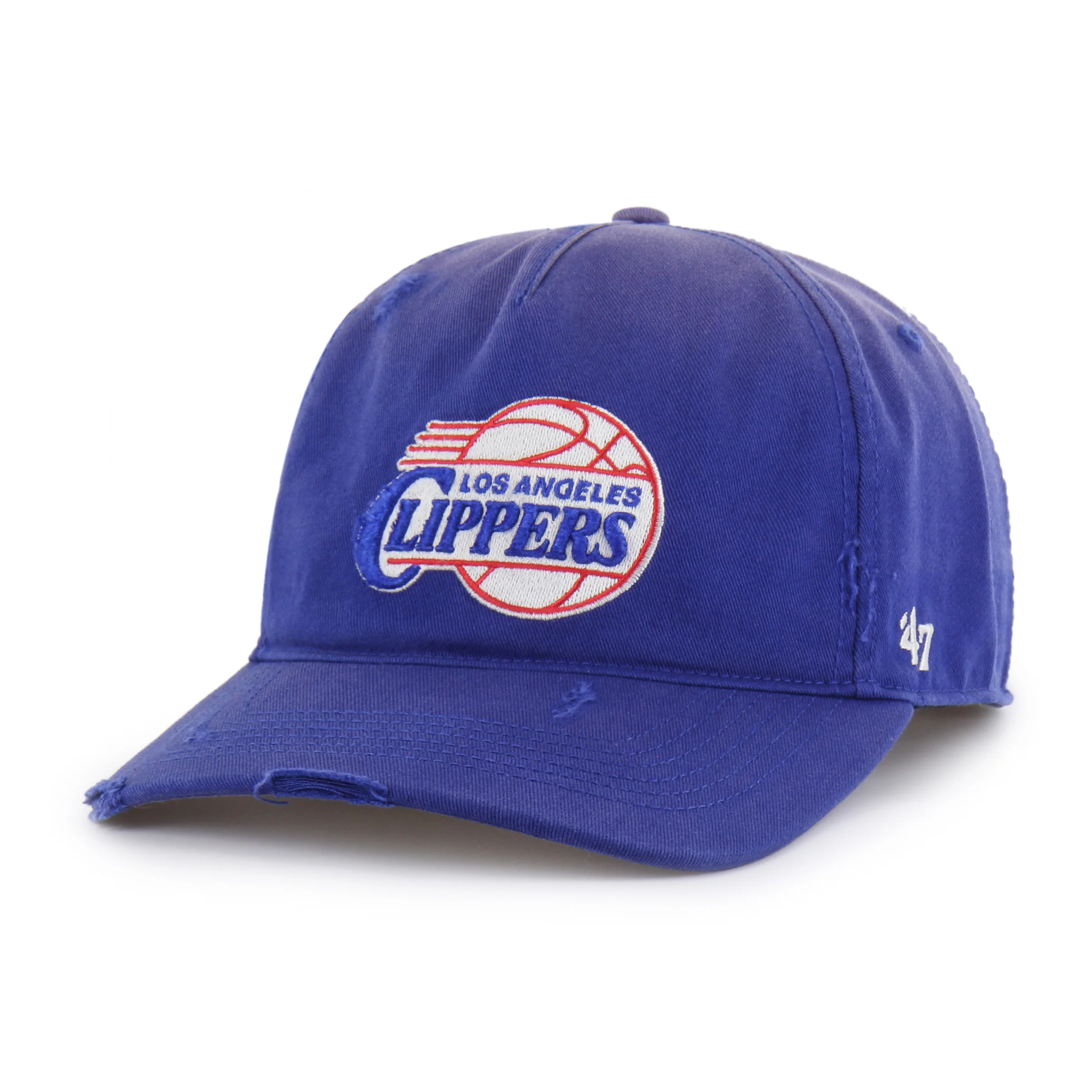 LOS ANGELES CLIPPERS HARDWOOD CLASSICS WORN '47 HITCH LC LOW CROWN - Image 4