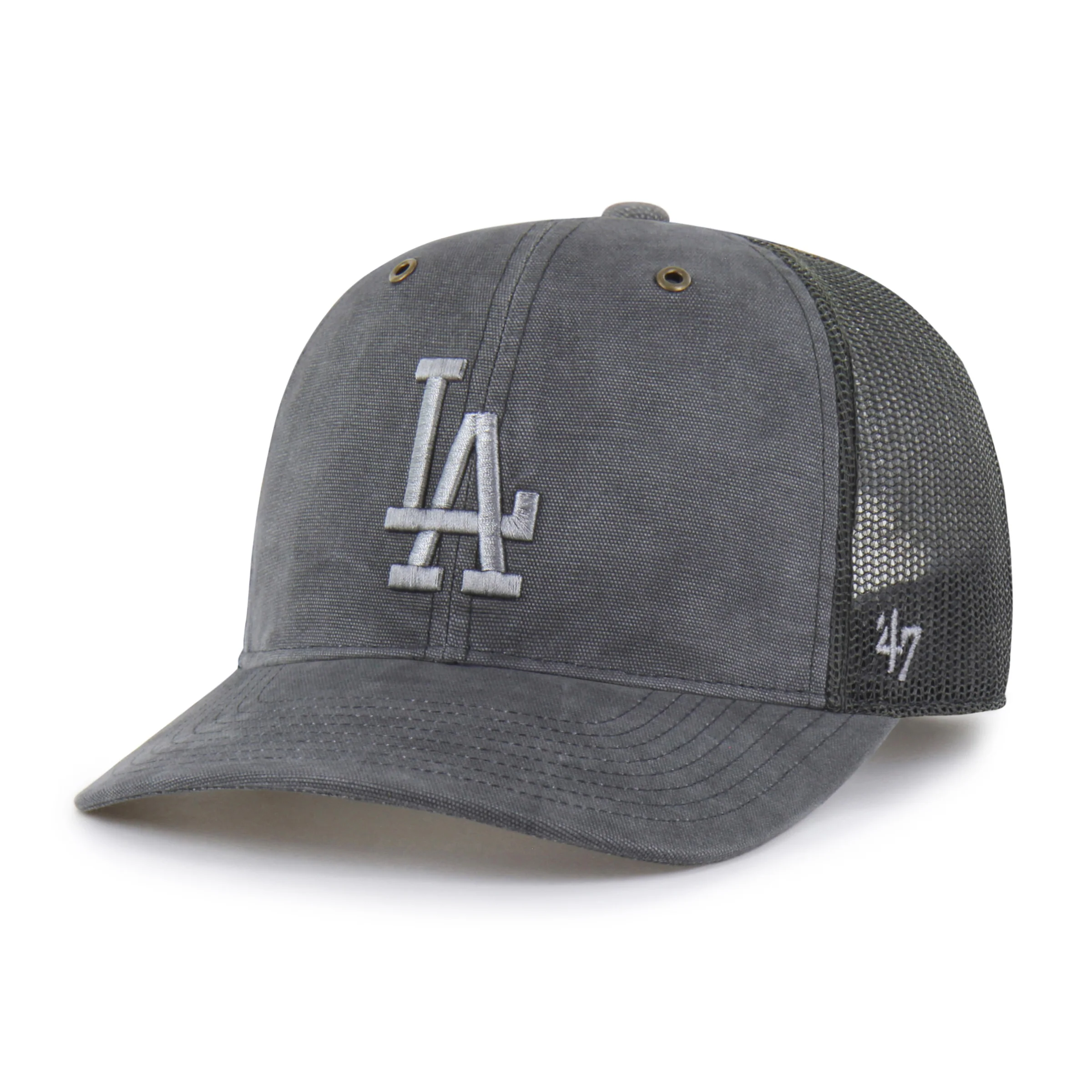 LOS ANGELES DODGERS CARHARTT DYED '47 TRUCKER RF RELAXED FIT - Image 4