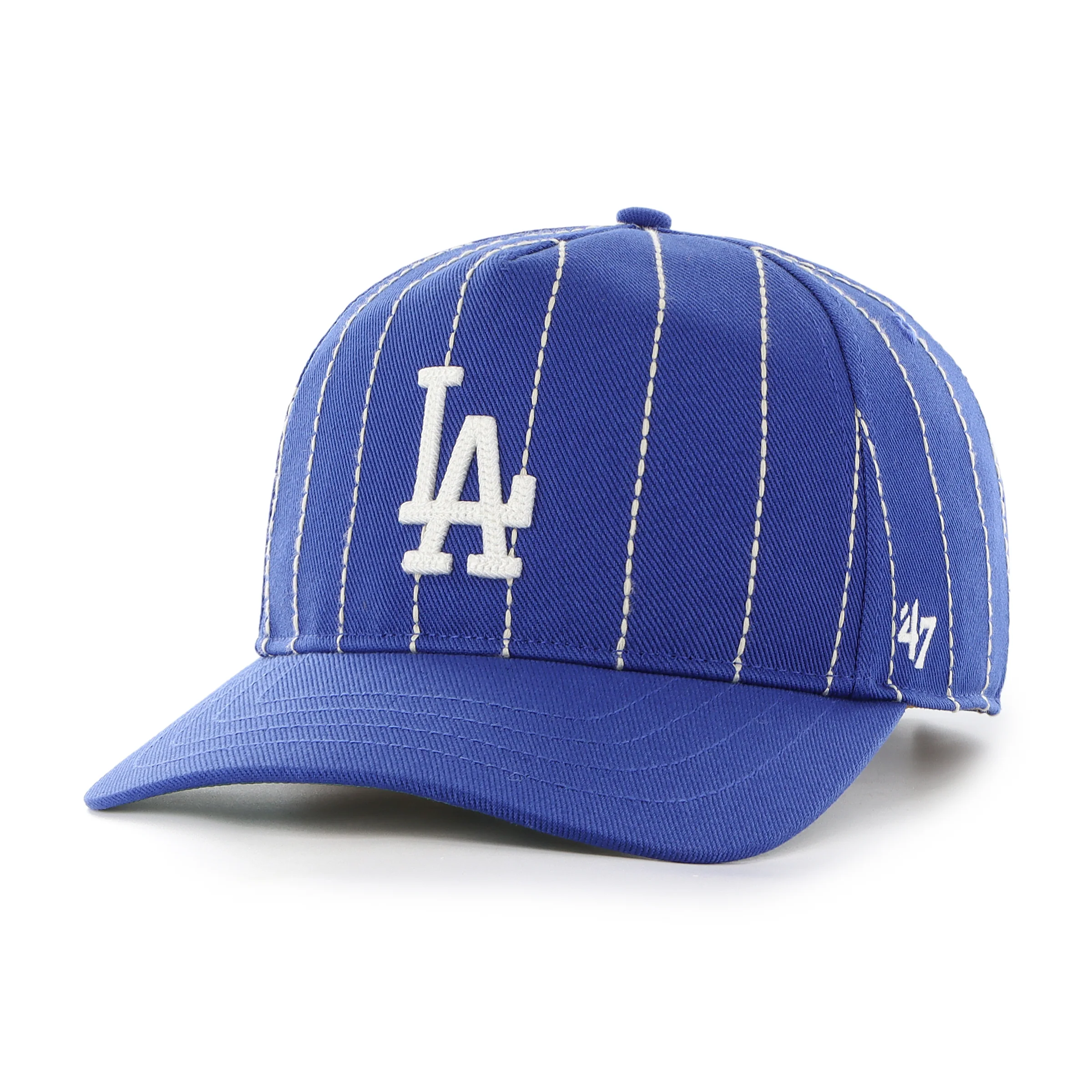 LOS ANGELES DODGERS COOPERSTOWN RAWLINGS PINSTRIPE '47 HITCH - Image 5