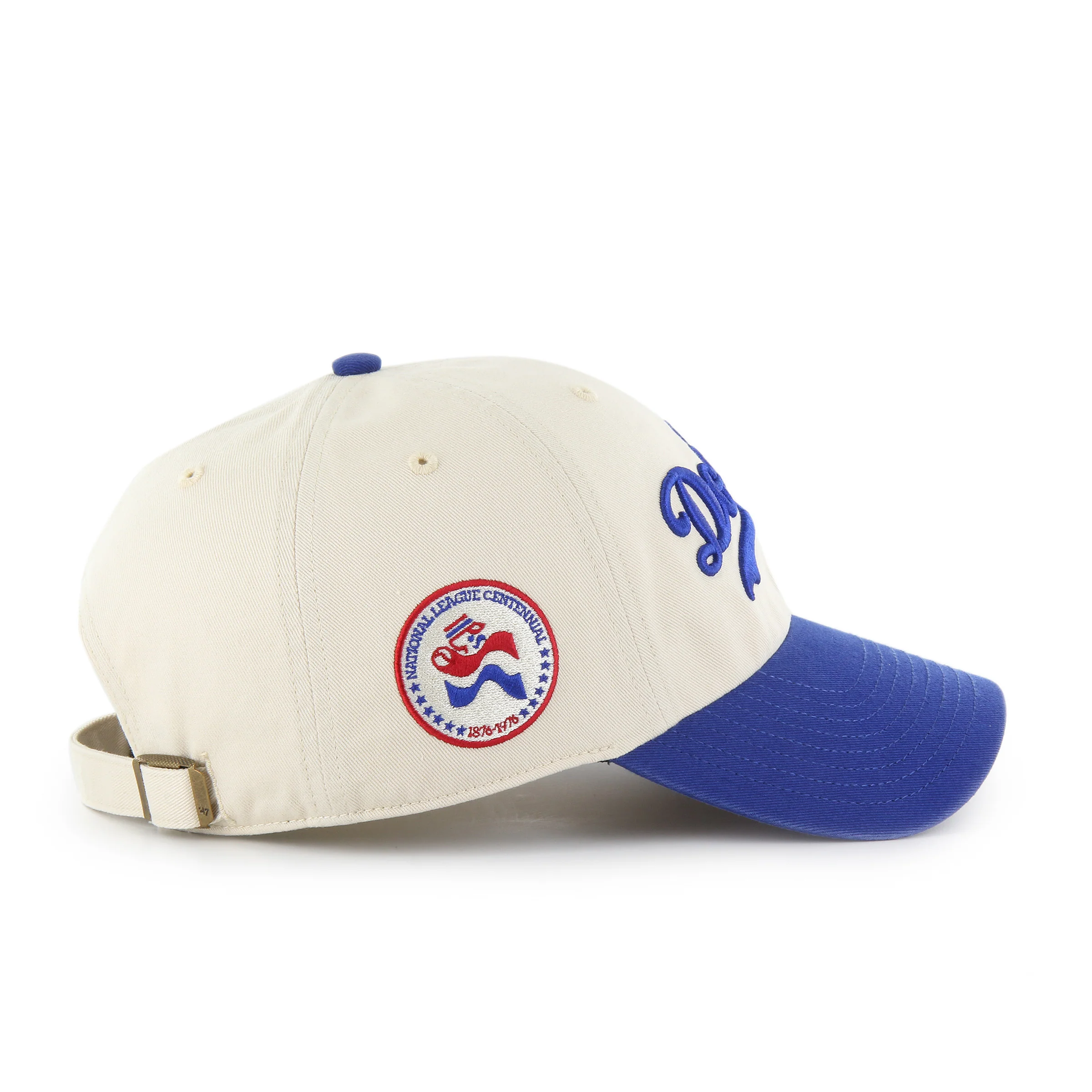 LOS ANGELES DODGERS COOPERSTOWN BALLPARK SCRIPT SHOT '47 CLEAN UP - Image 2