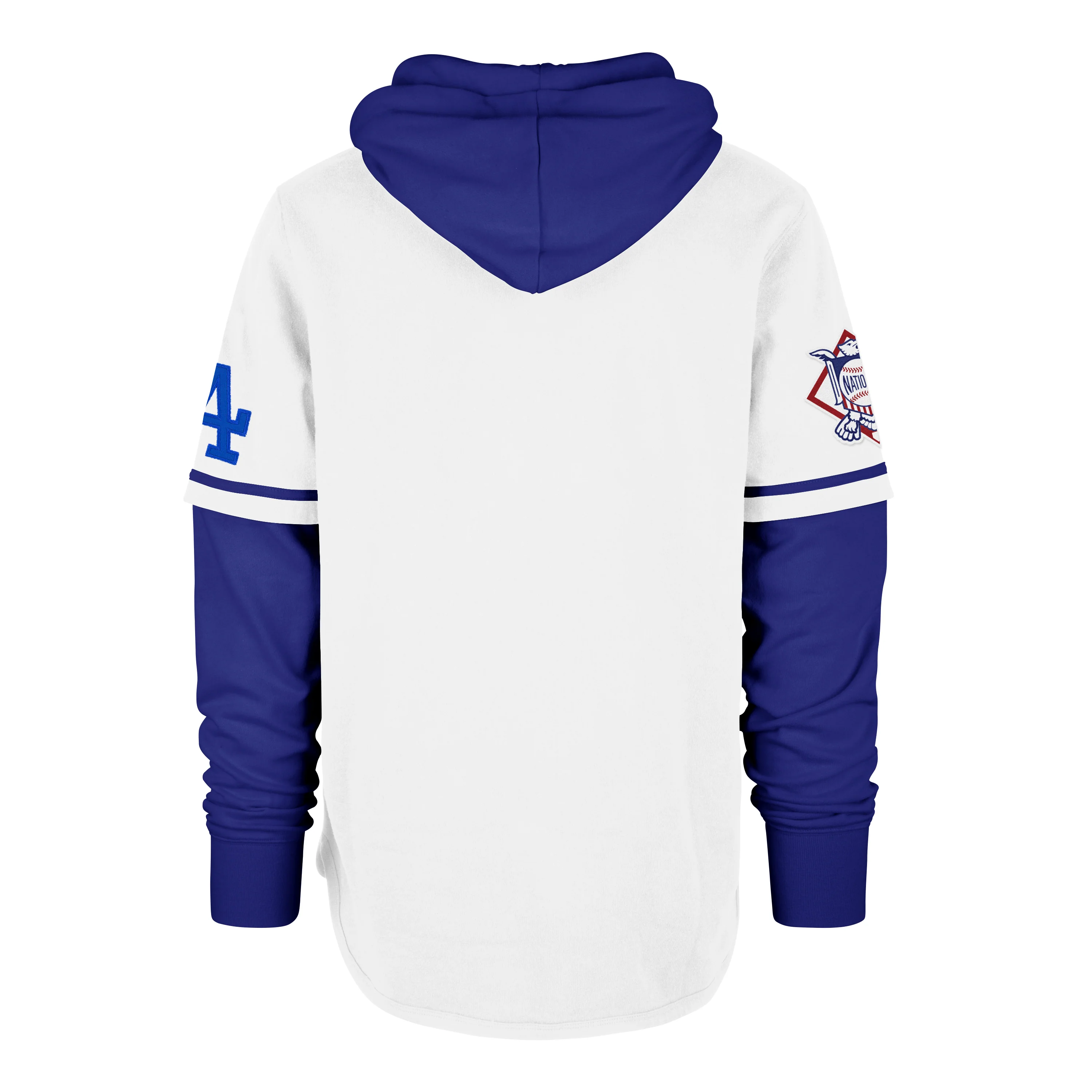 LOS ANGELES DODGERS COOPERSTOWN TRIFECTA '47 SHORTSTOP PULLOVER HOOD - Image 2