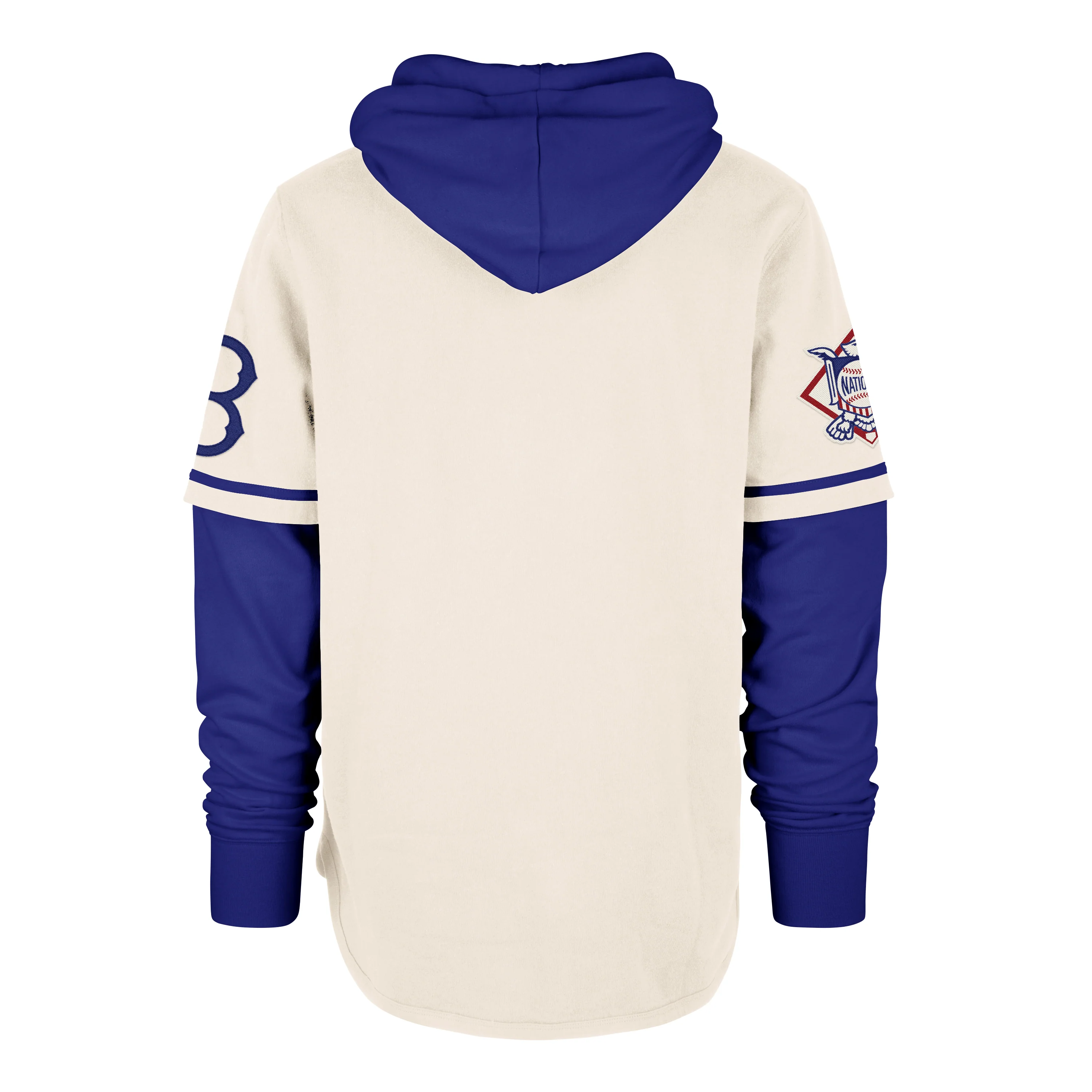 LOS ANGELES DODGERS COOPERSTOWN TRIFECTA '47 SHORTSTOP PULLOVER HOOD - Image 2