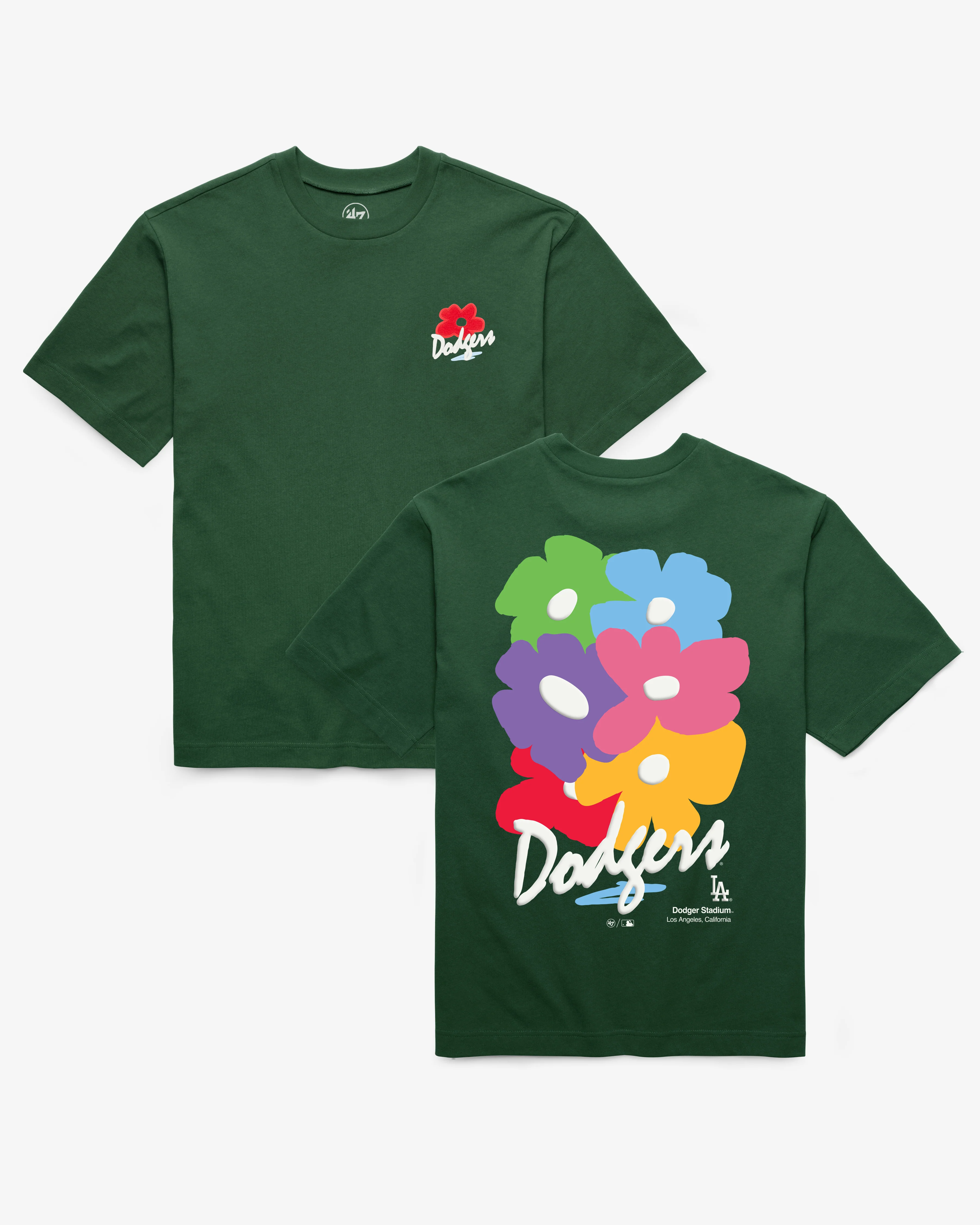 LOS ANGELES DODGERS GALLERY '47 FOUNDATION TEE WOMENS