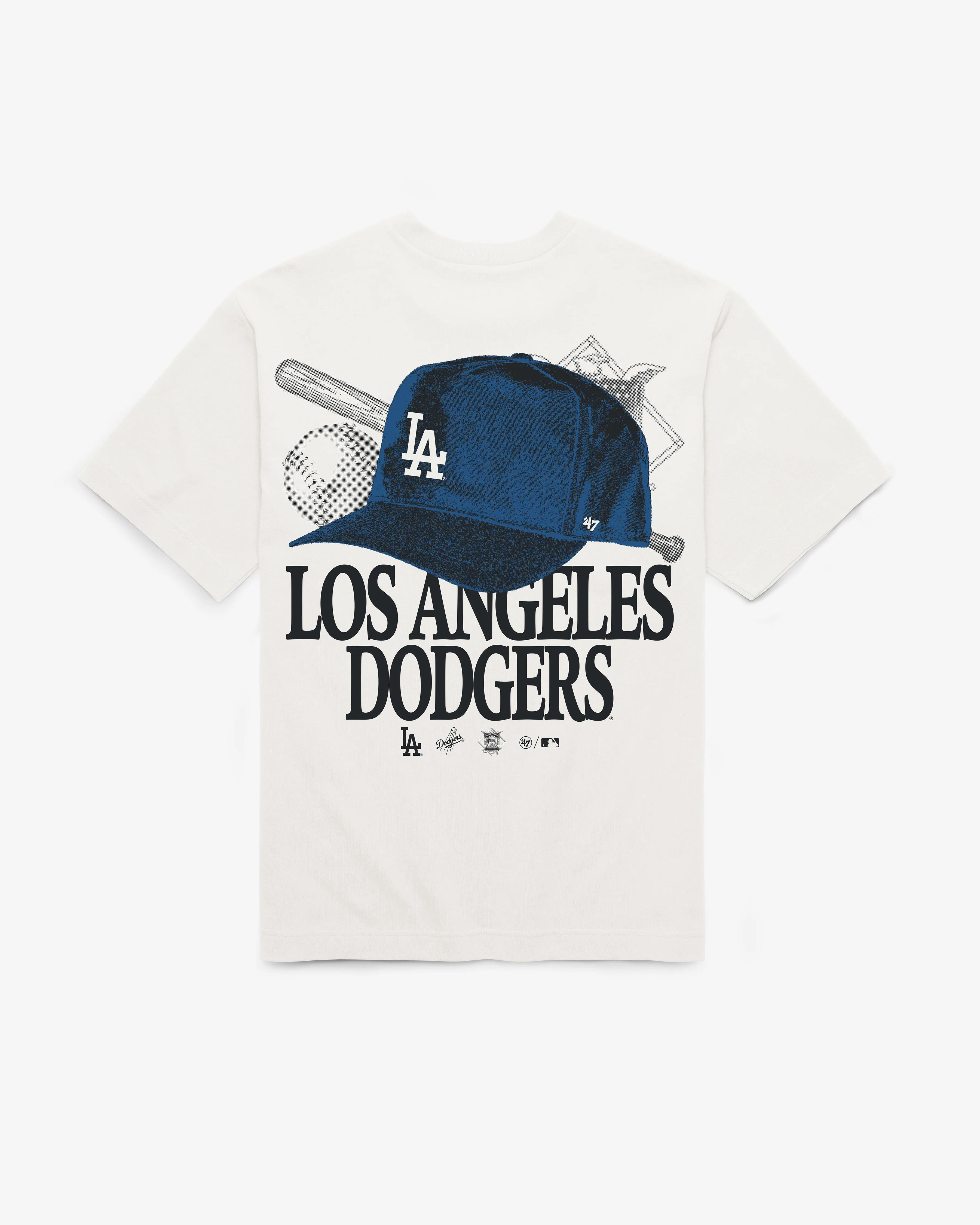 LOS ANGELES DODGERS IN THE PAPER '47 FOUNDATION TEE - Image 3