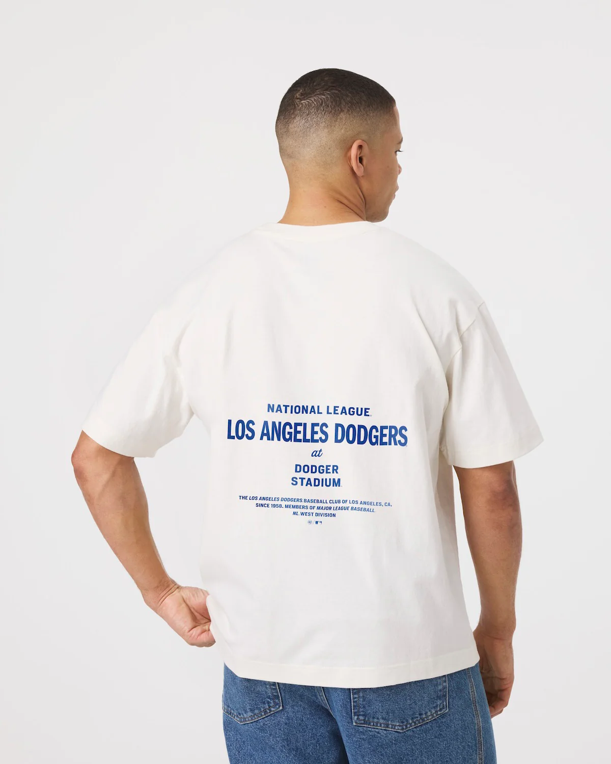 LOS ANGELES DODGERS LEON '47 FOUNDATION TEE - Image 2