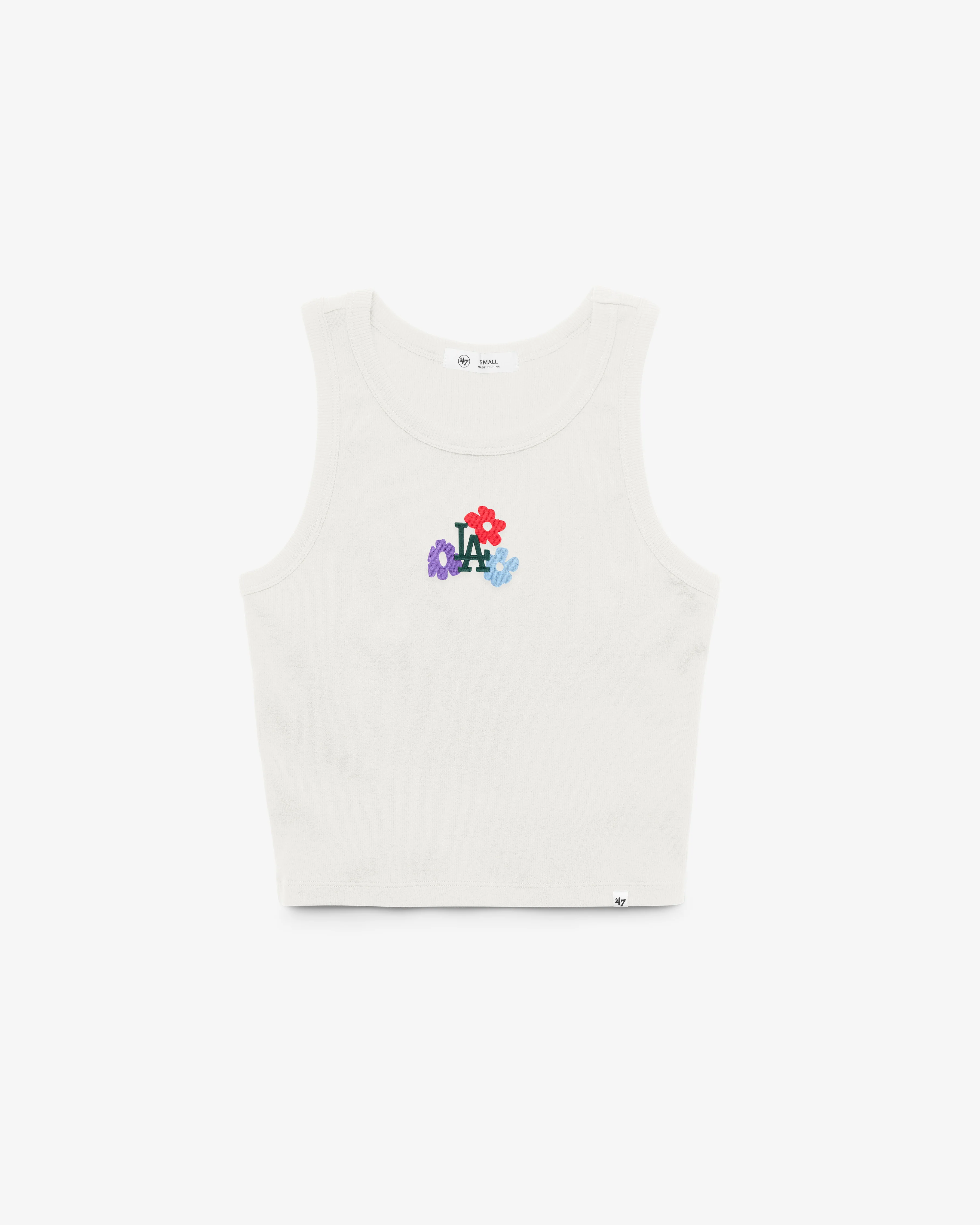LOS ANGELES DODGERS OMA '47 BABY RIB TANK WOMENS