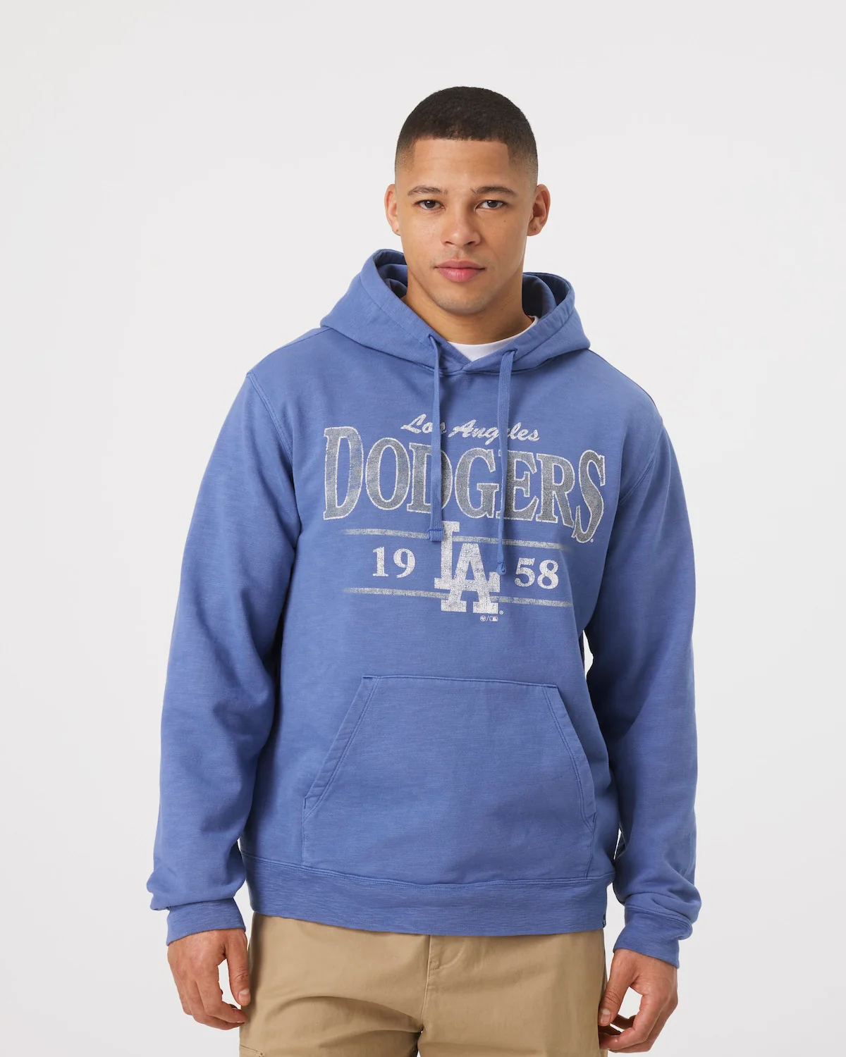 LOS ANGELES DODGERS RECLAIMED '47 SLUB FRENCH TERRY HOOD