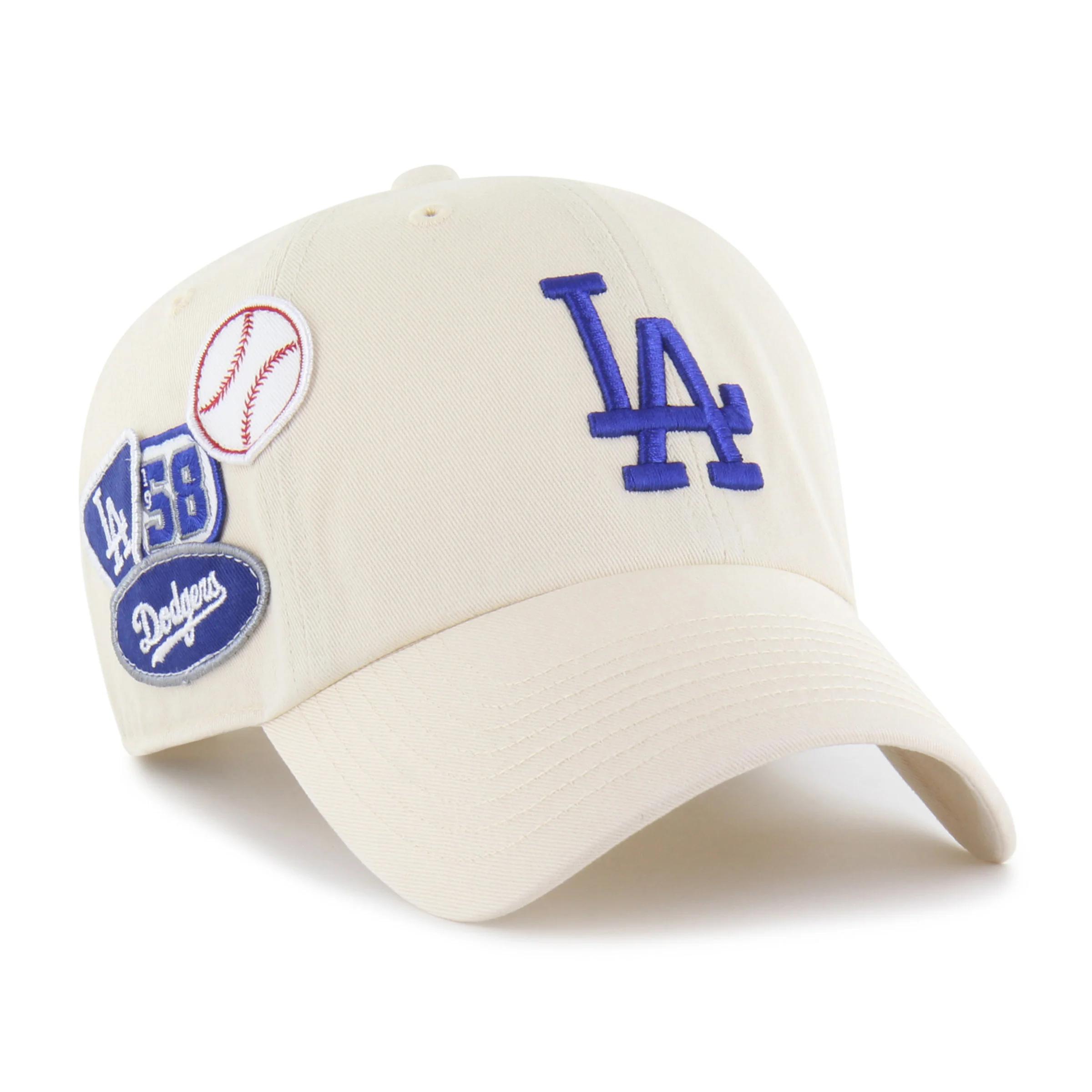 LOS ANGELES DODGERS BADGES '47 CLEAN UP