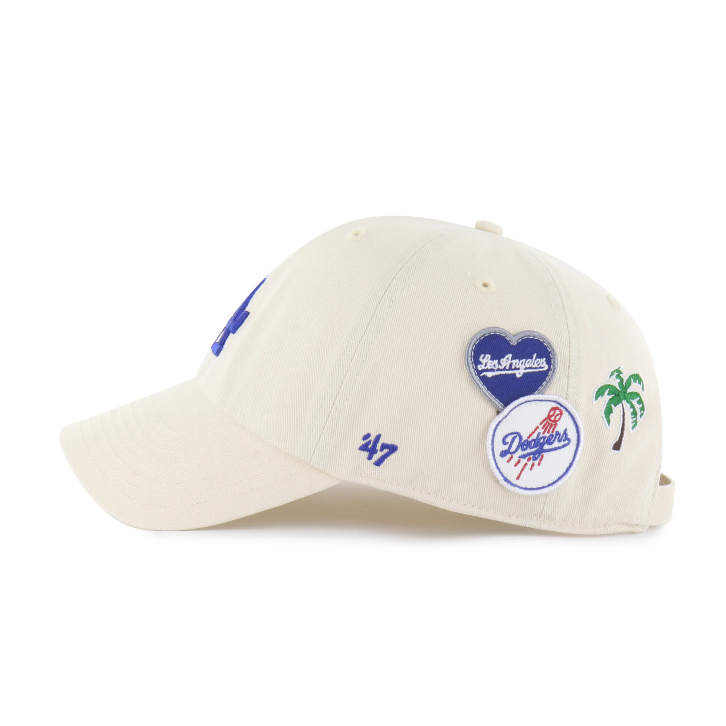 LOS ANGELES DODGERS BADGES '47 CLEAN UP - Image 2