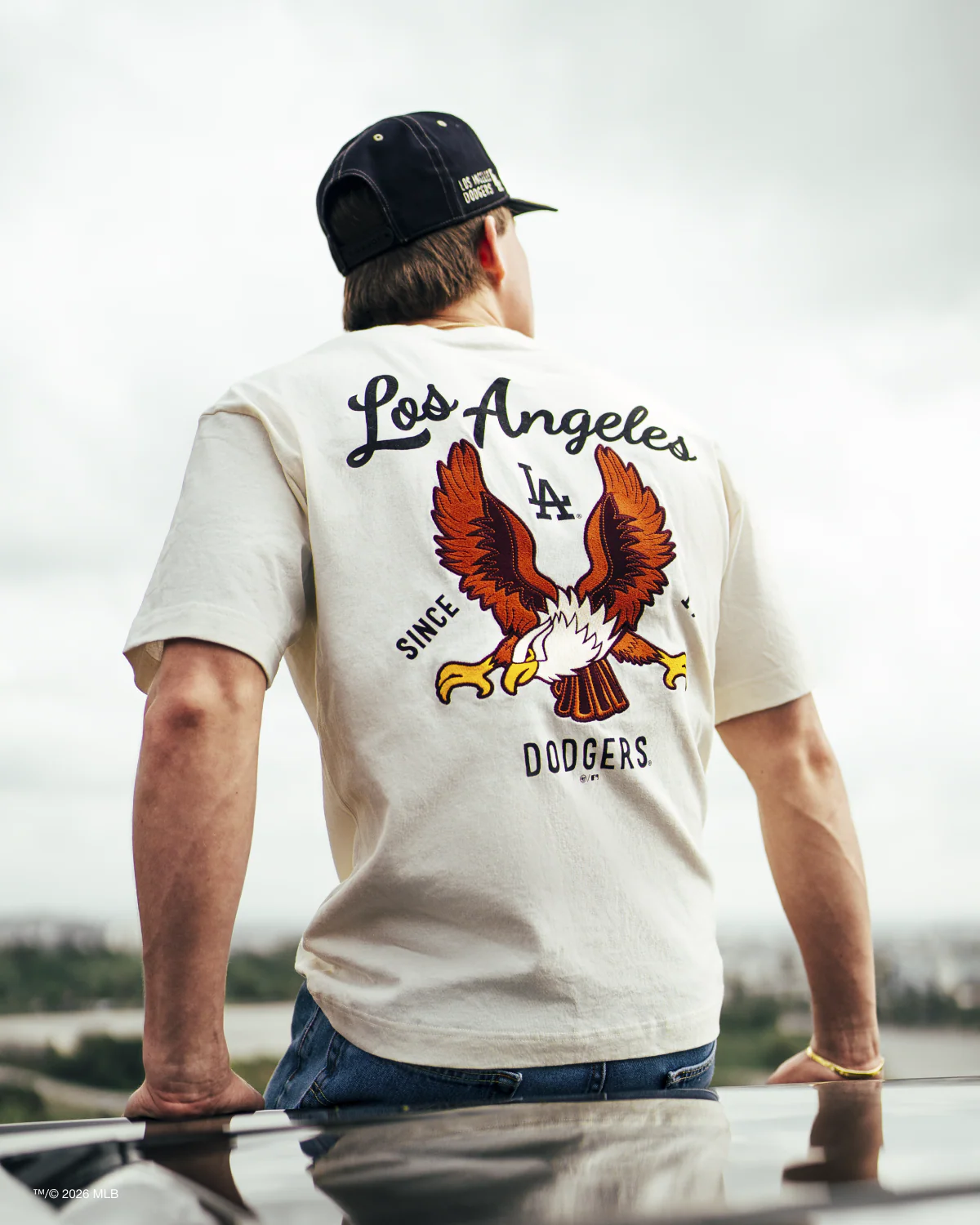 LOS ANGELES DODGERS SOUVENIR EAGLE FOUNDATION TEE - Image 5