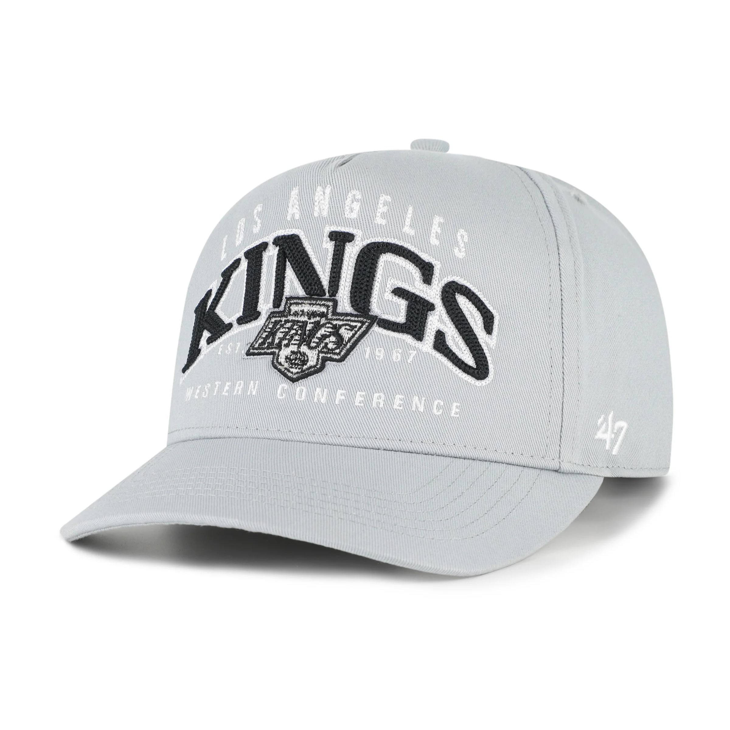 LOS ANGELES KINGS VINTAGE SMALL BACK SHIELD '47 HITCH