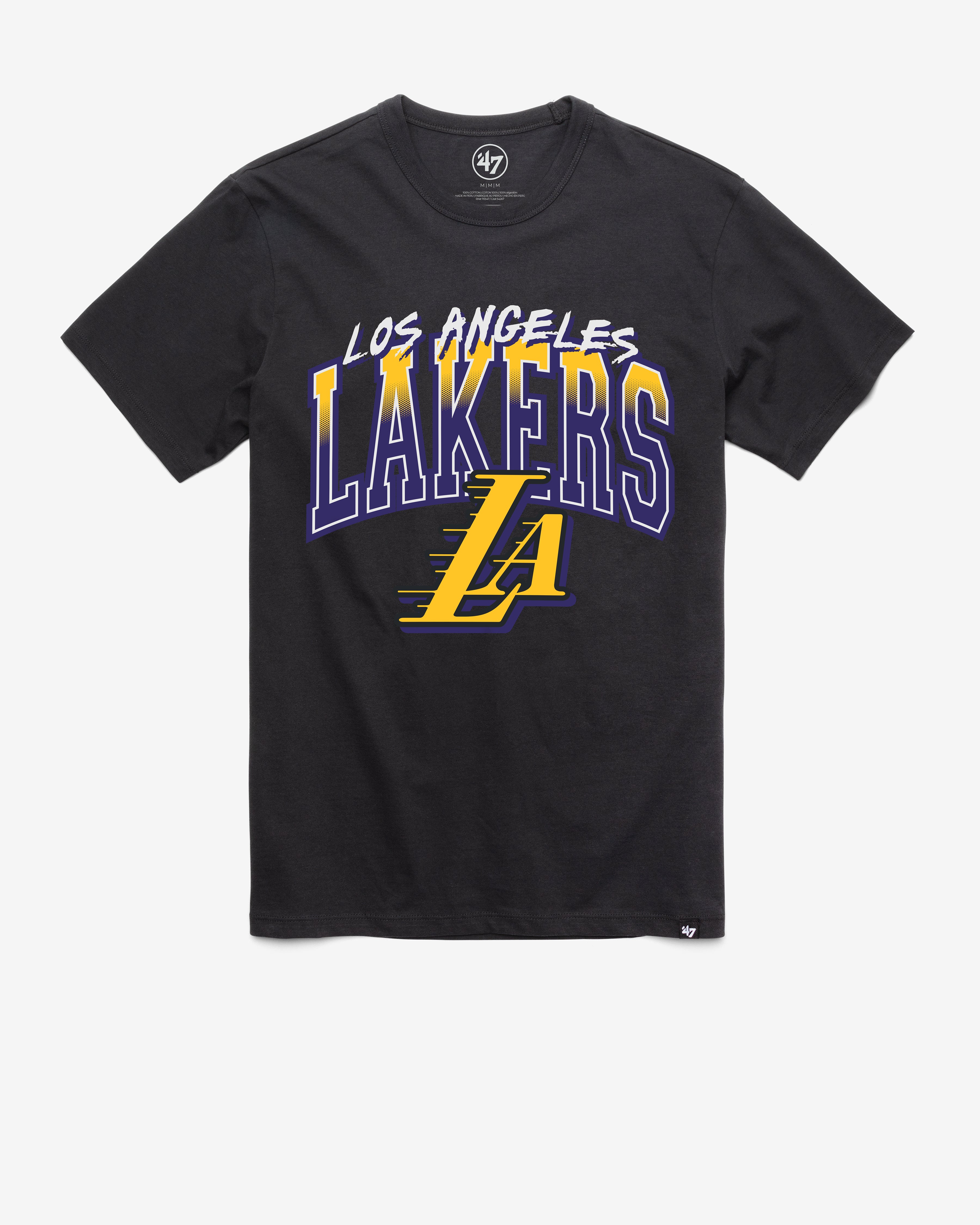 LOS ANGELES LAKERS CITY EDITION SWISH FADE '47 FRANKLIN TEE