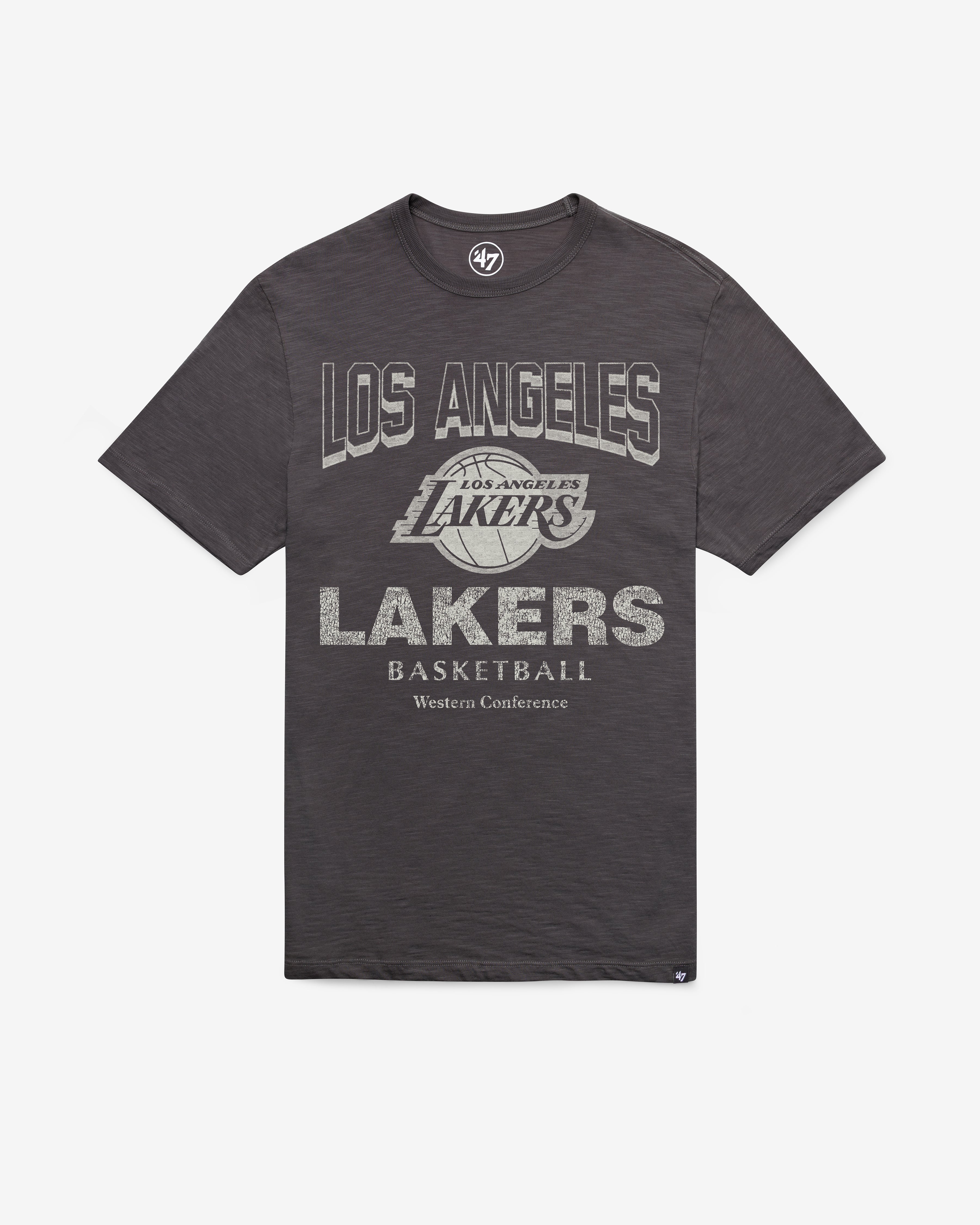 LOS ANGELES LAKERS HEAD ON '47 SCRUM TEE
