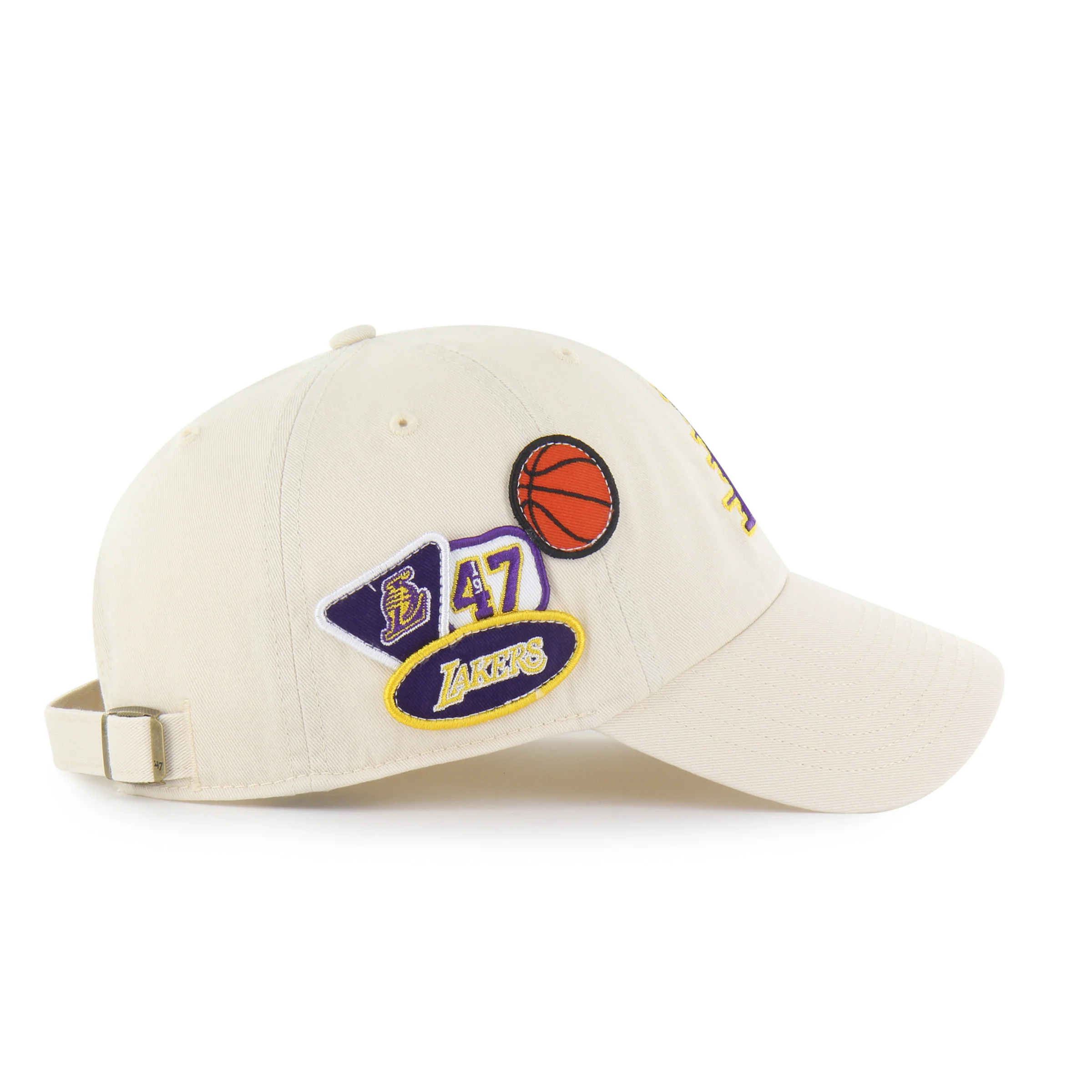 LOS ANGELES LAKERS BADGES '47 CLEAN UP - Image 4