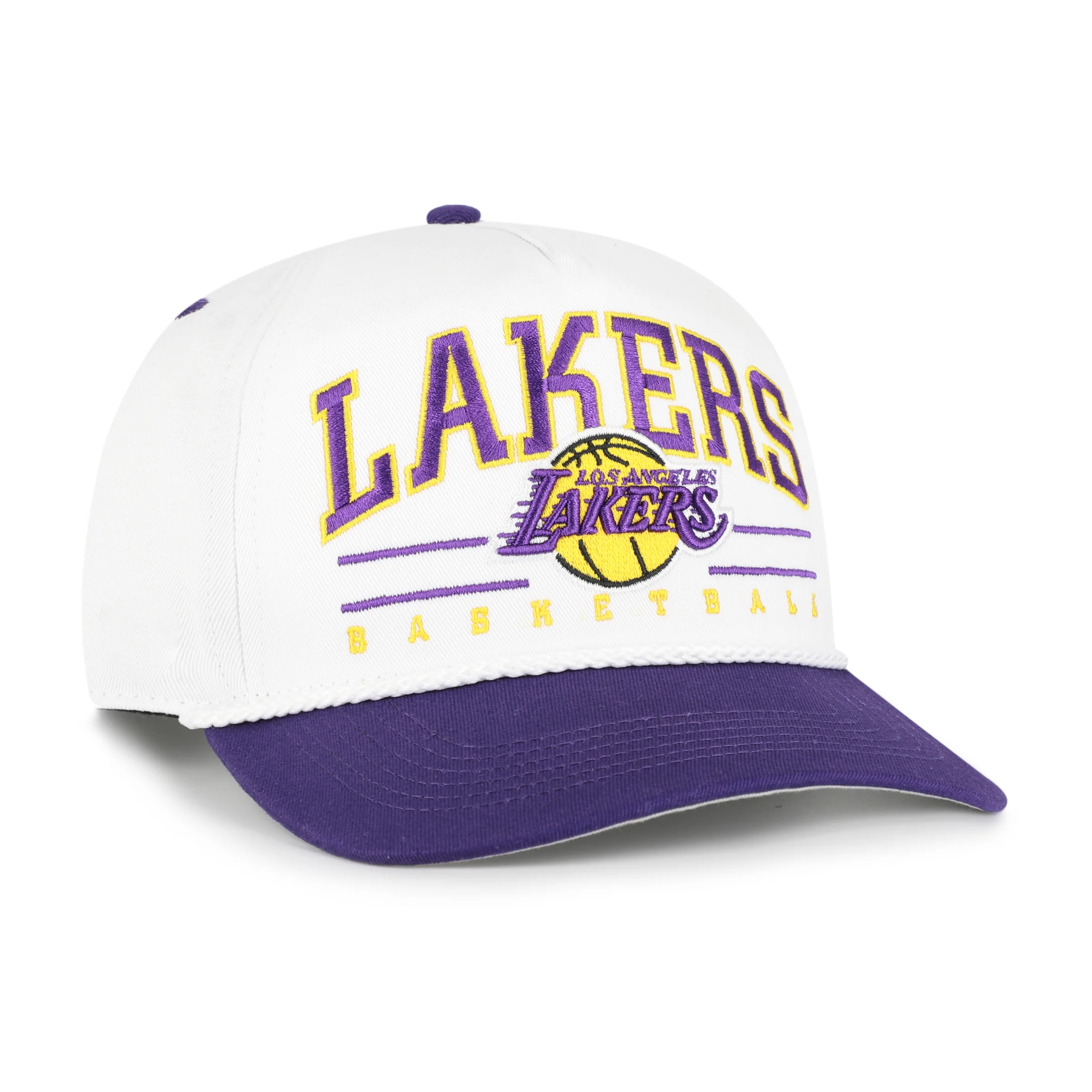 LOS ANGELES LAKERS ROSCOE ROPE TWO TONE '47 HITCH - Image 4