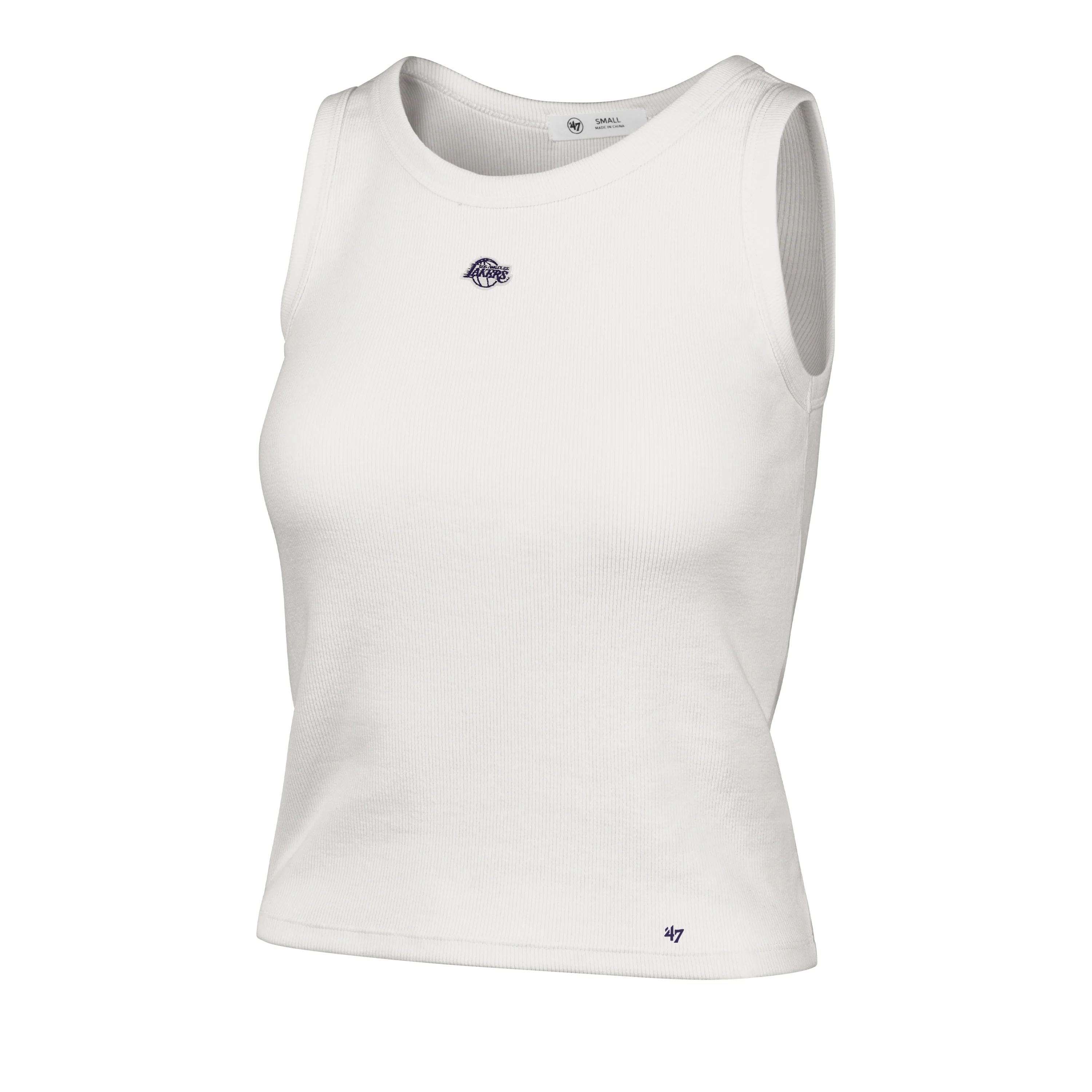 LOS ANGELES LAKERS SKYHOOK '47 BABY RIB TANK WOMENS
