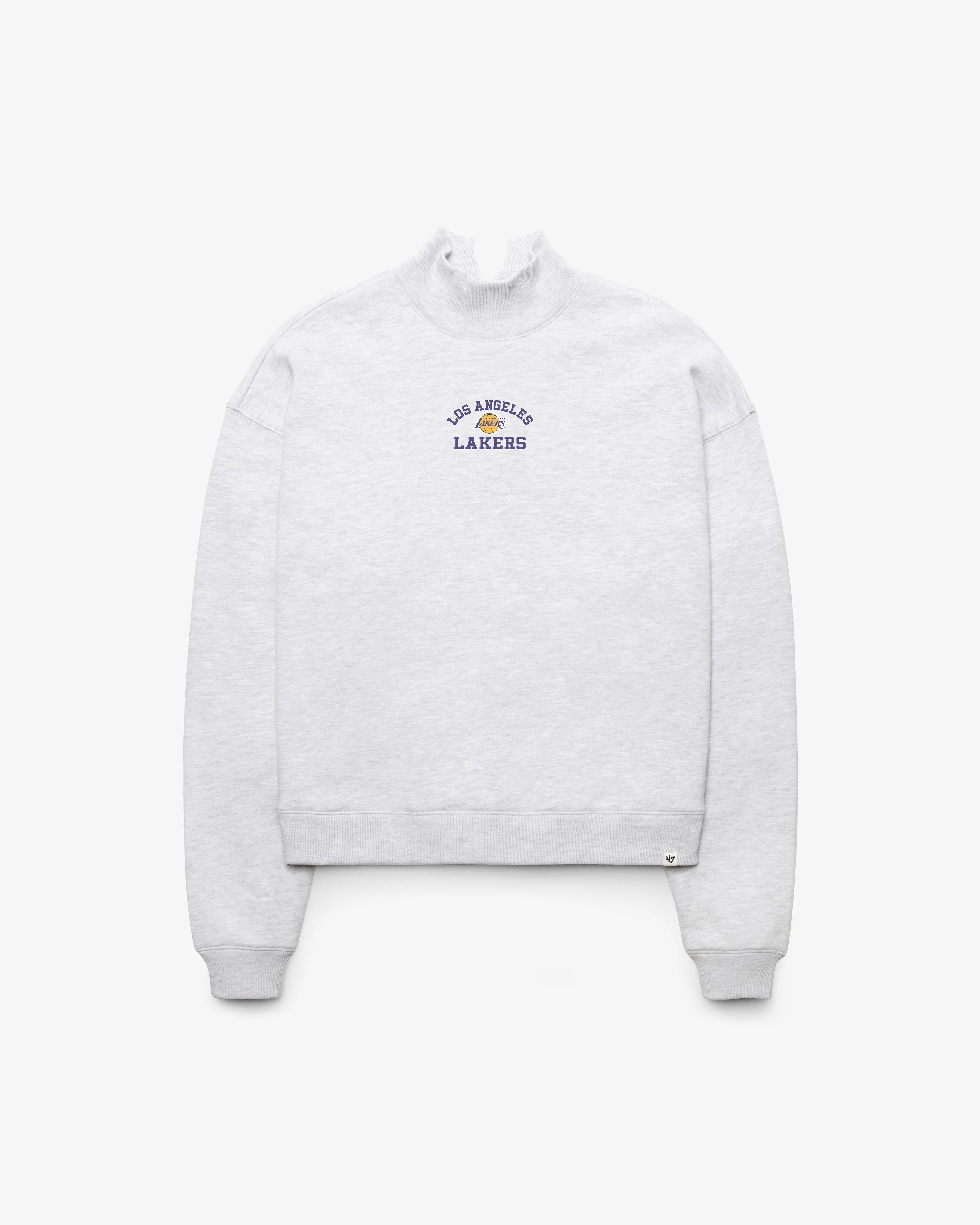 LOS ANGELES LAKERS SPIRITED '47 MOCK NECK PULLOVER WOMENS