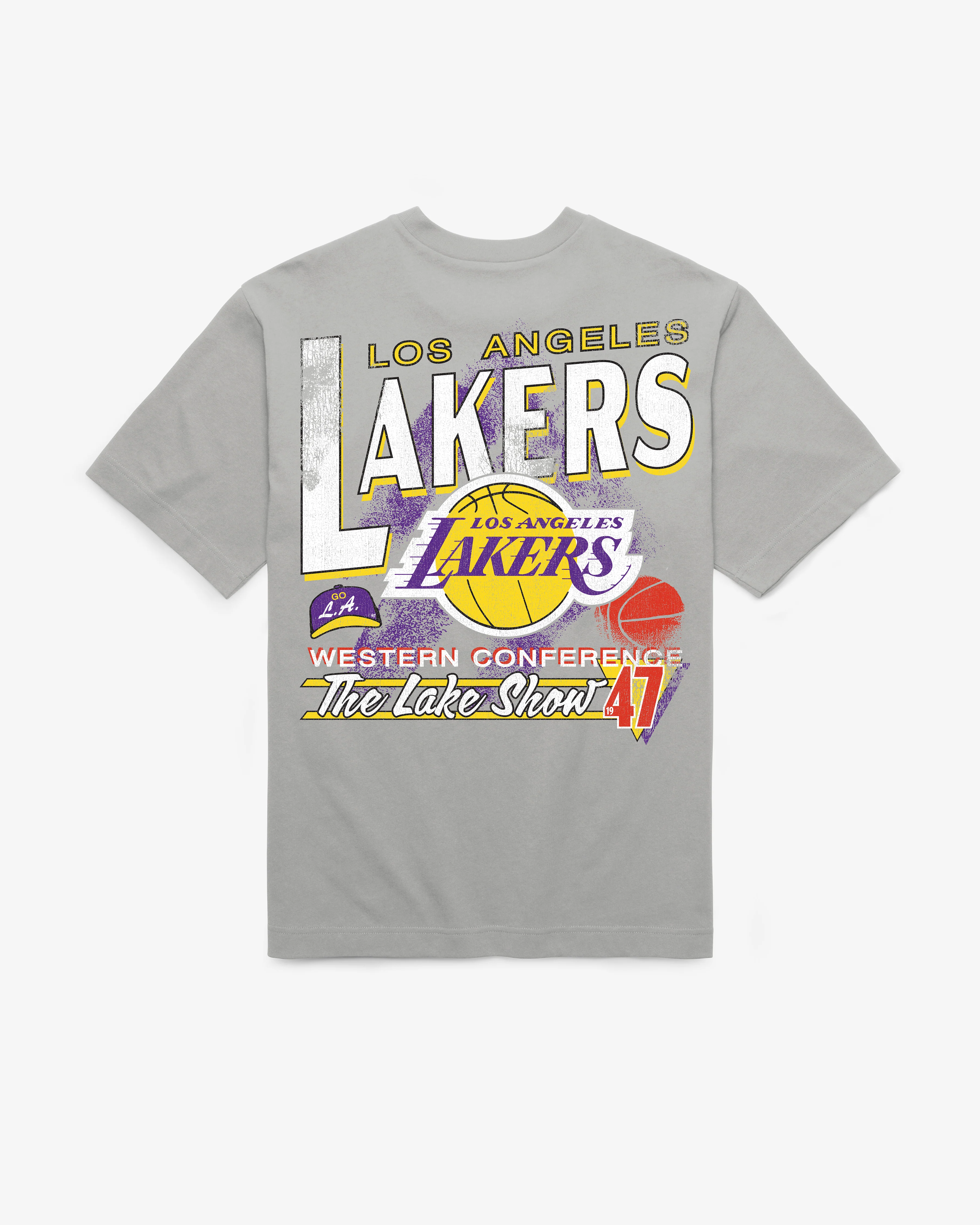 LOS ANGELES LAKERS UNDER BAR '47 FOUNDATION TEE - Image 2