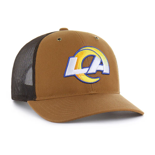 LOS ANGELES RAMS CARHARTT '47 TRUCKER RF  RELAXED FIT - Image 4