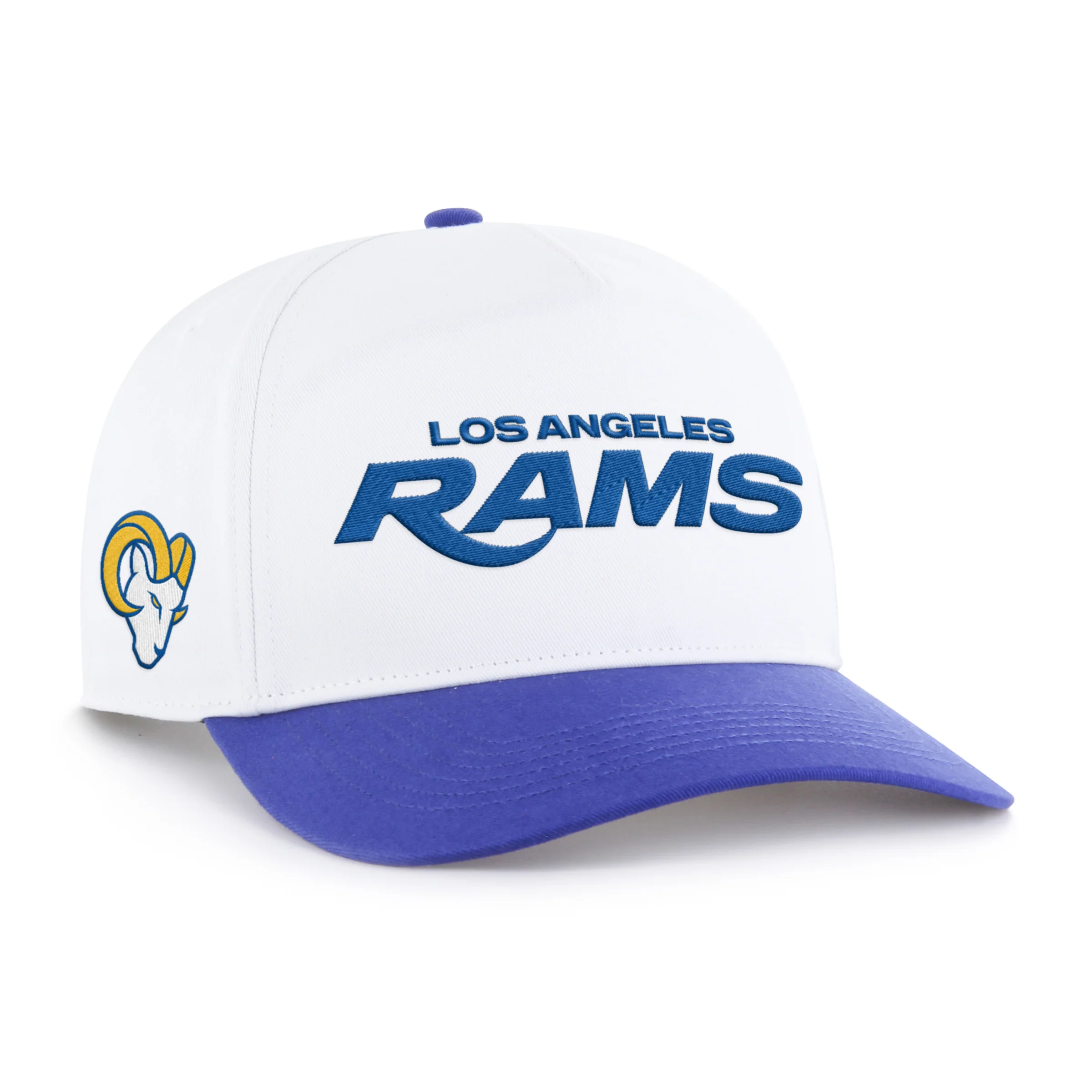 LOS ANGELES RAMS DOUBLE HEADER SCRIPT SHOT '47 HITCH RF RELAXED FIT