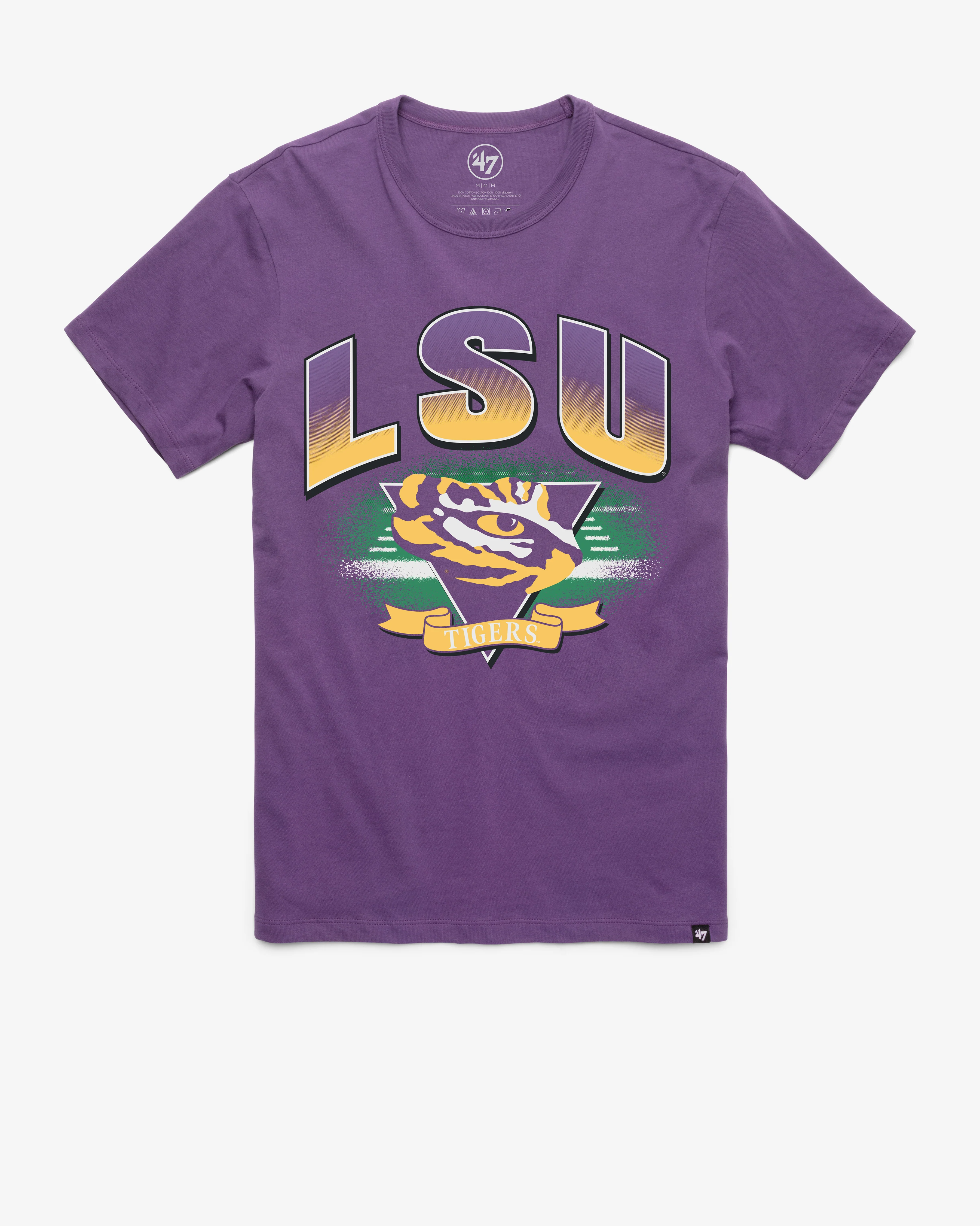 LOUISIANA STATE TIGERS LSU ARENA FADE '47 FRANKLIN TEE