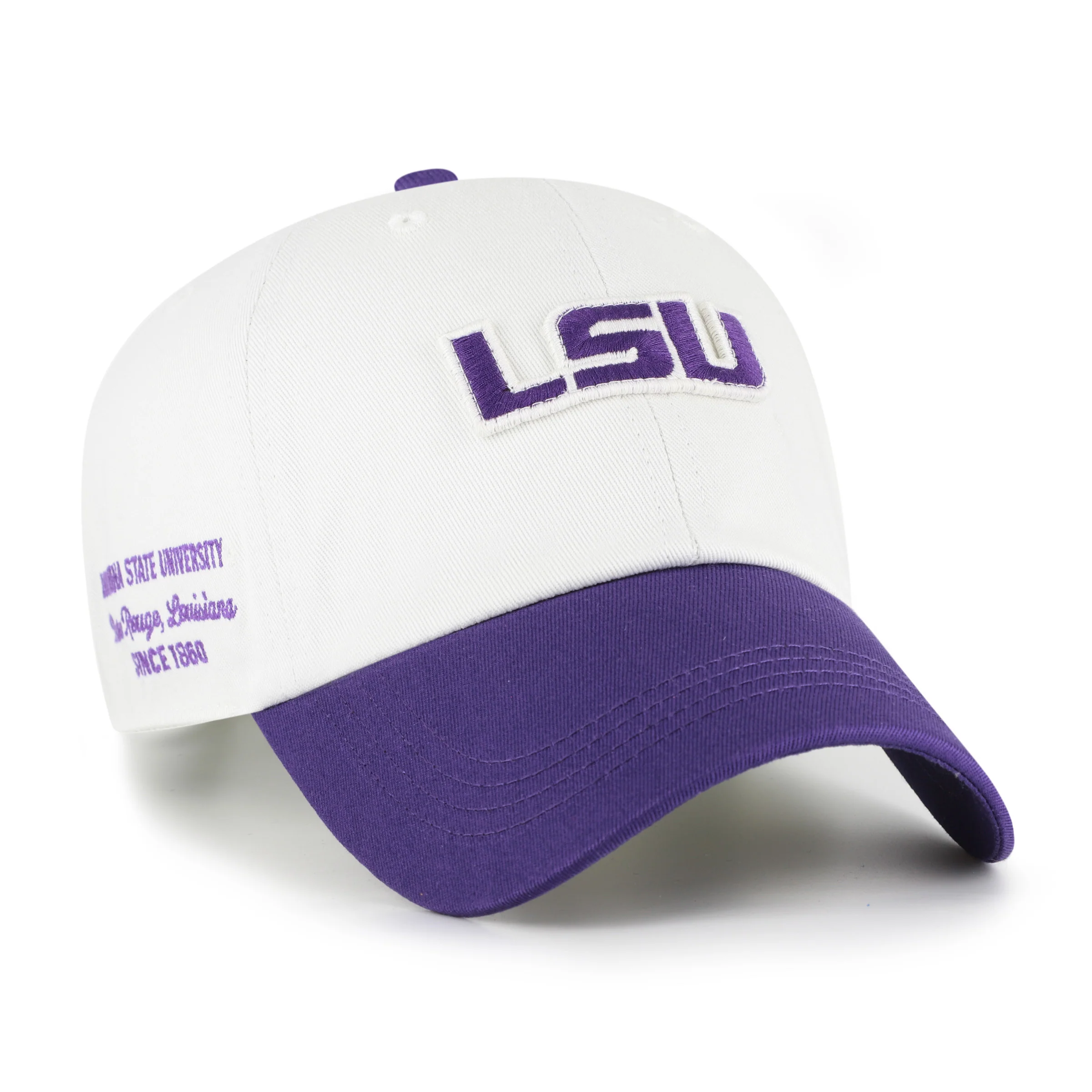 LOUISIANA STATE TIGERS LSU CONTEMPORARY BASICS TWO TONE '47 CLEAN UP