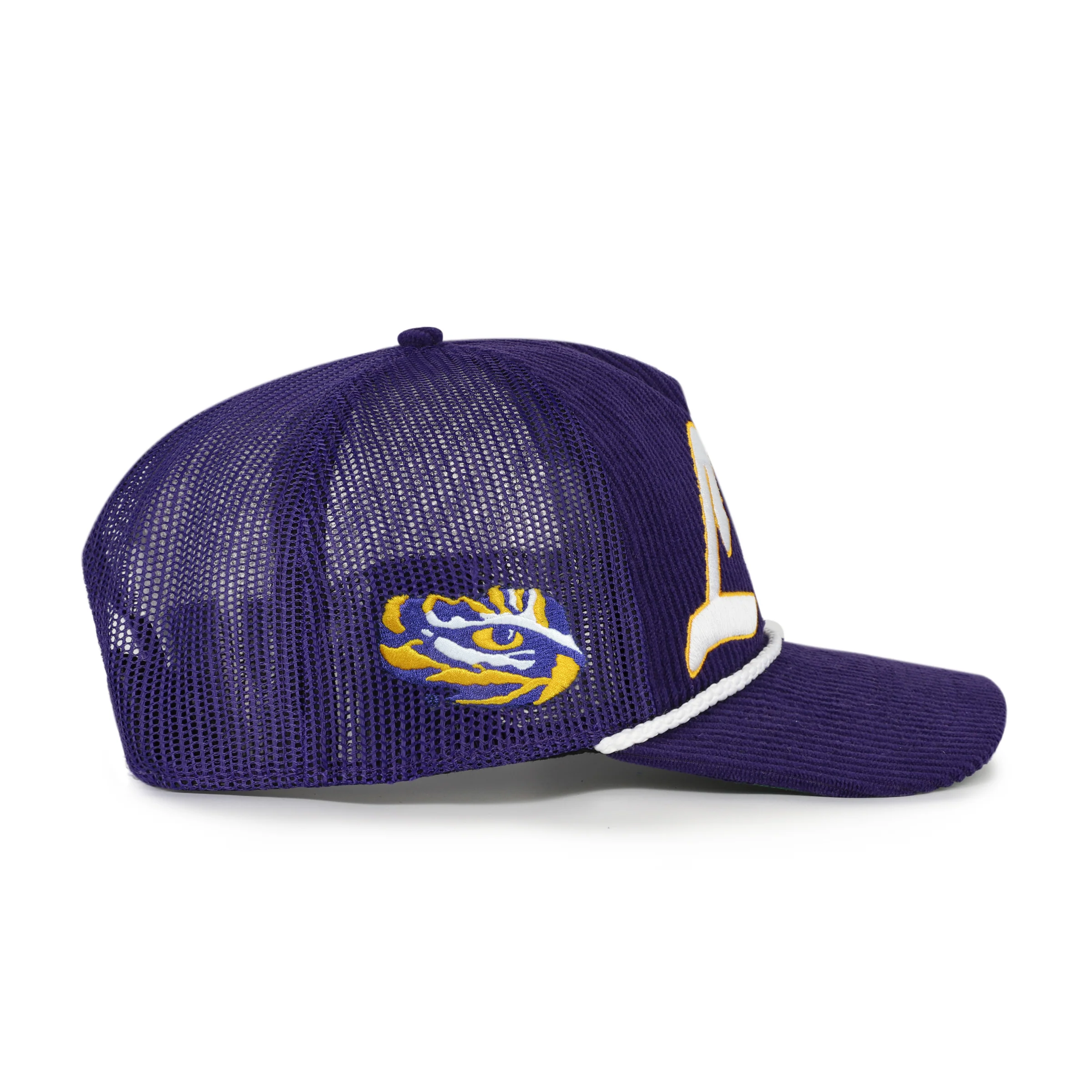 LOUISIANA STATE TIGERS LSU DOUBLE HEADER MESH '47 HITCH RF RELAXED FIT - Image 2