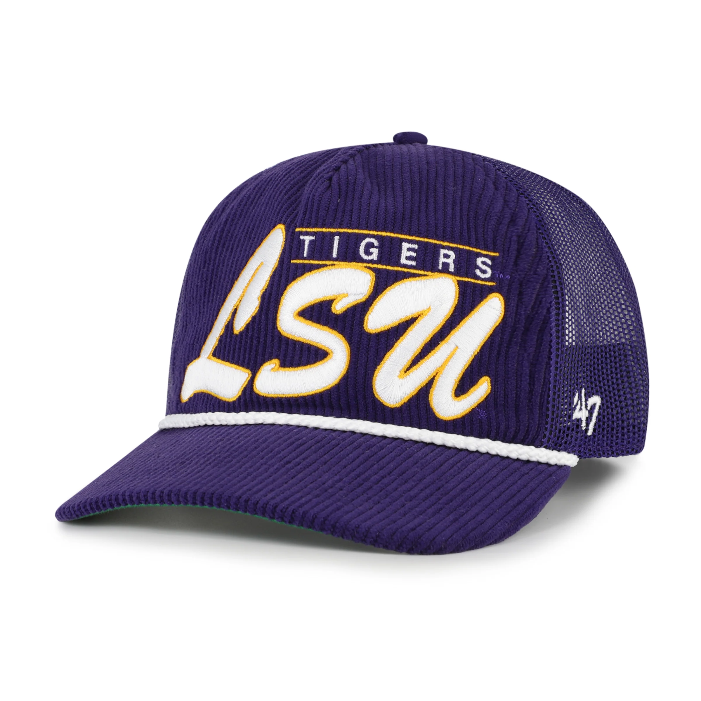 LOUISIANA STATE TIGERS LSU DOUBLE HEADER MESH '47 HITCH RF RELAXED FIT - Image 5