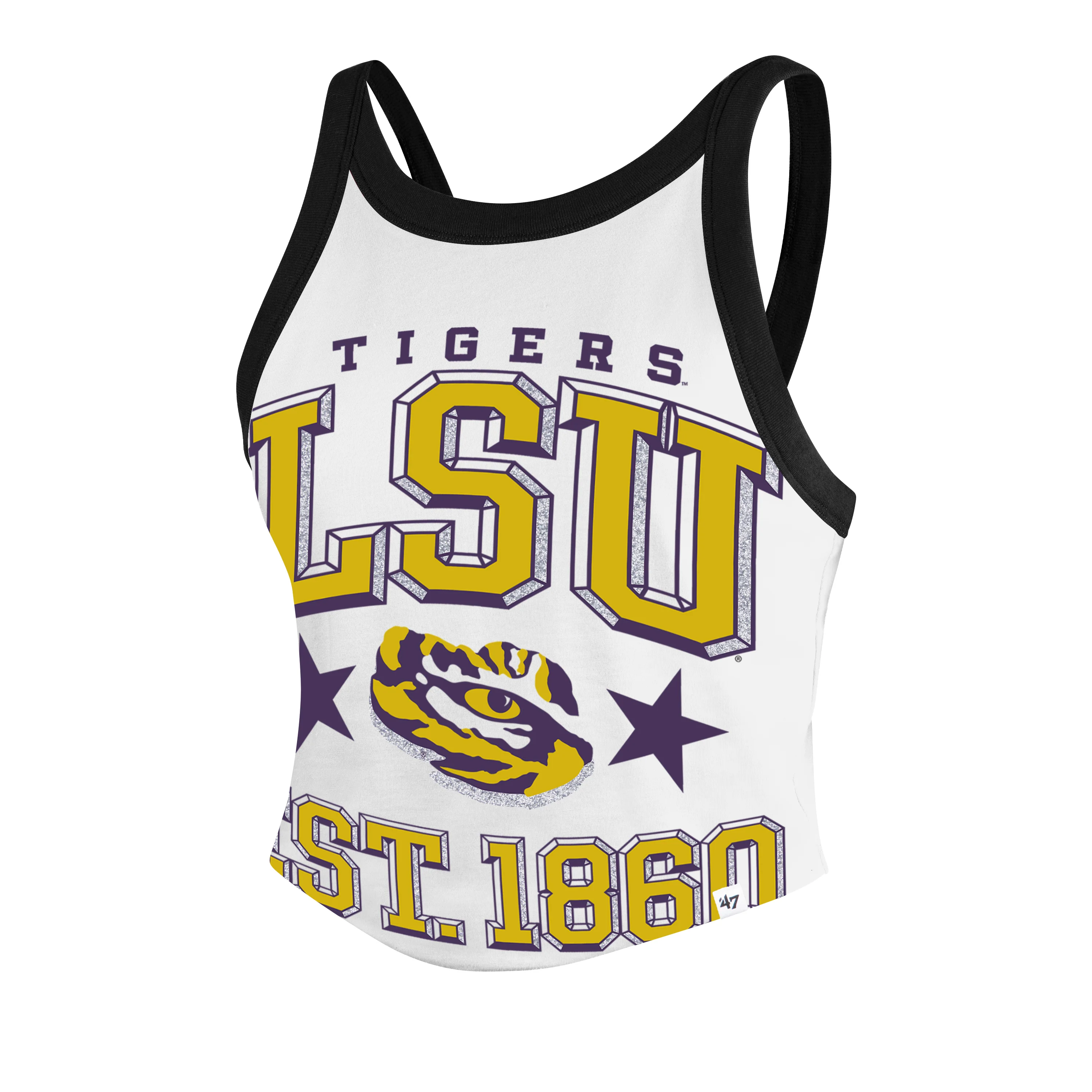 LOUISIANA STATE TIGERS LSU ENERGIZE '47 SPORTY TANK WOMENS