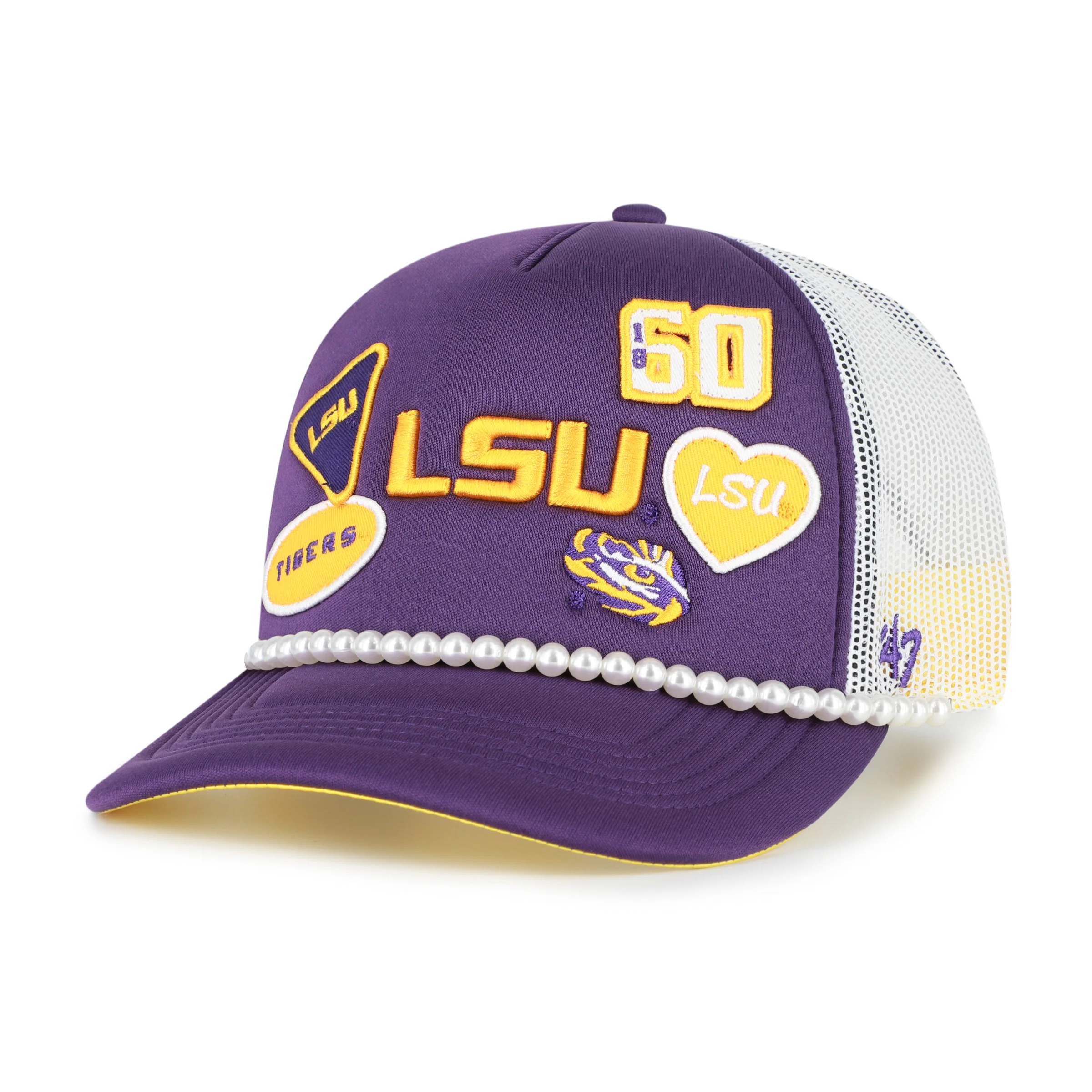 LOUISIANA STATE TIGERS LSU RALLY ON '47 HITCH FM FOAM FRONT