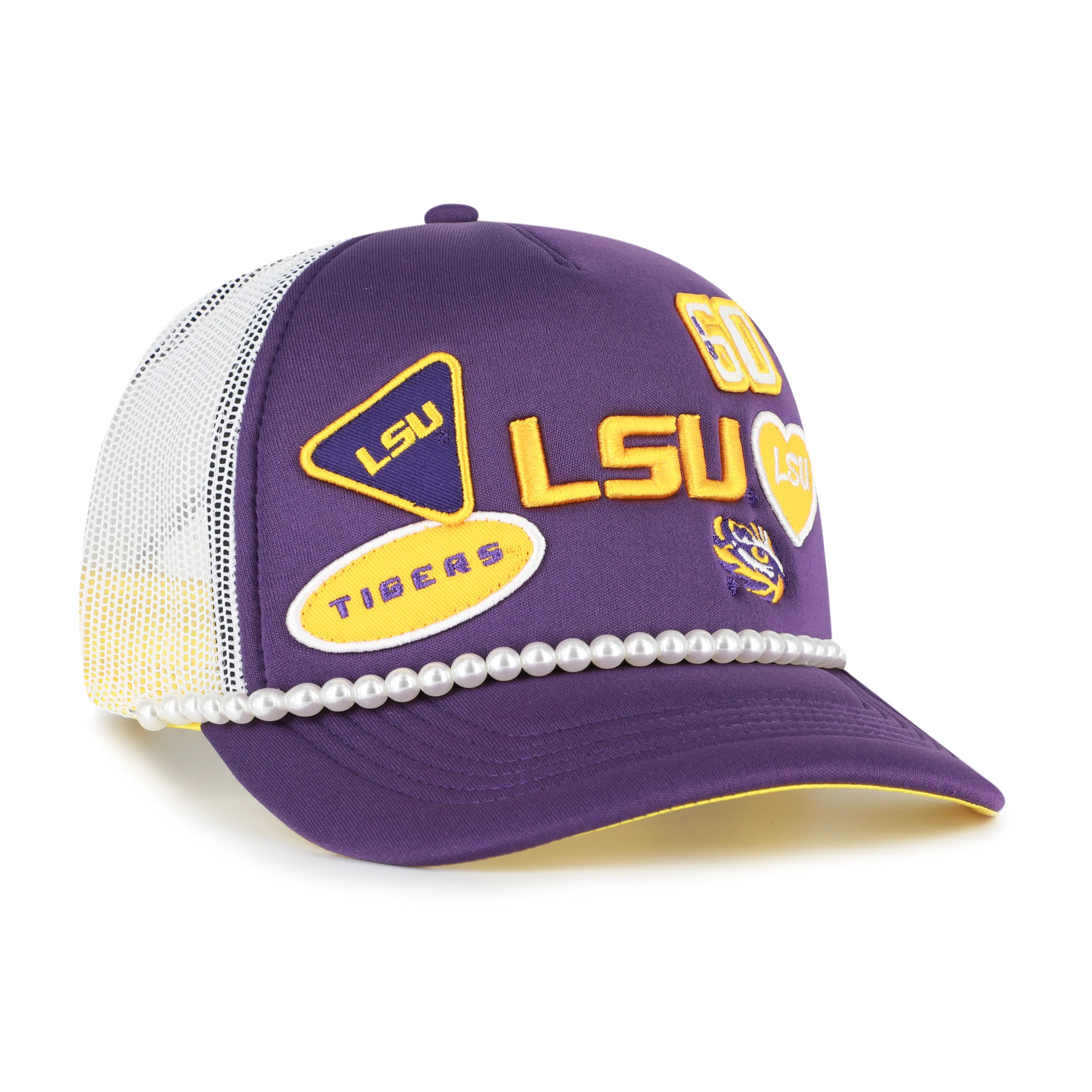 LOUISIANA STATE TIGERS LSU RALLY ON '47 HITCH FM FOAM FRONT - Image 3