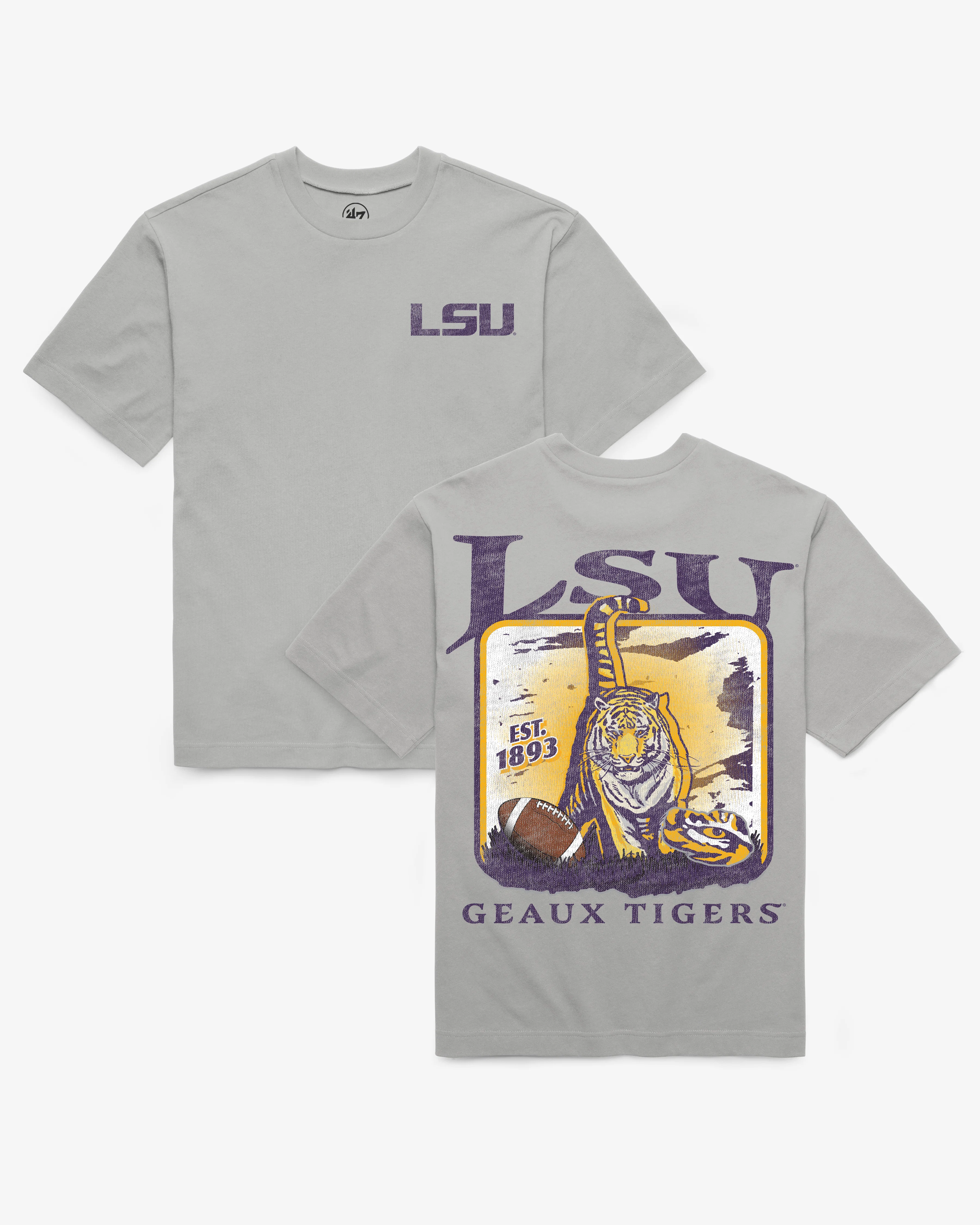 LOUISIANA STATE TIGERS LSU REGIONAL BACKER '47 FOUNDATION TEE
