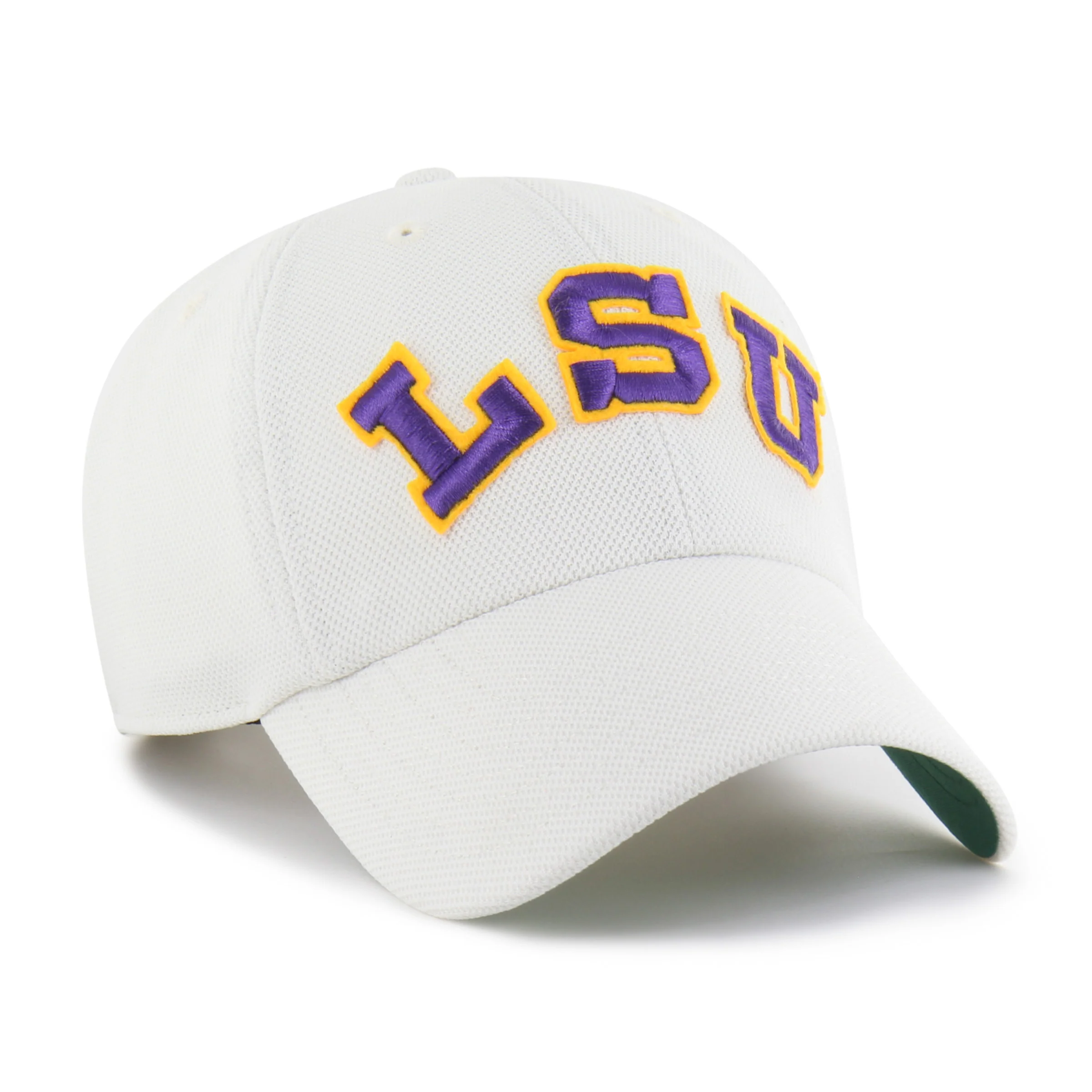 LOUISIANA STATE TIGERS LSU VINTAGE GRANDSTAND PIQUE SCRIPT '47 CLEAN UP - Image 3