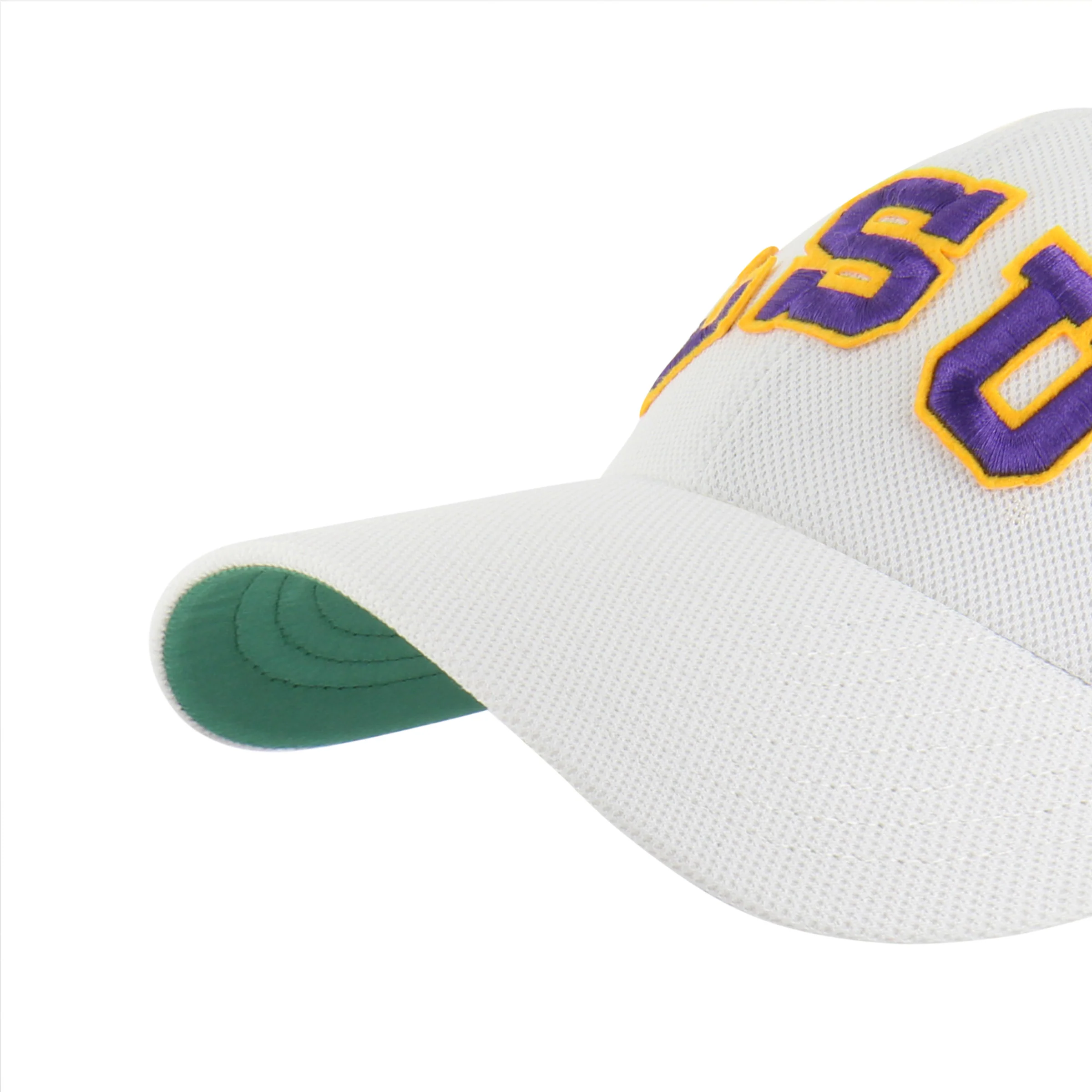 LOUISIANA STATE TIGERS LSU VINTAGE GRANDSTAND PIQUE SCRIPT '47 CLEAN UP - Image 4
